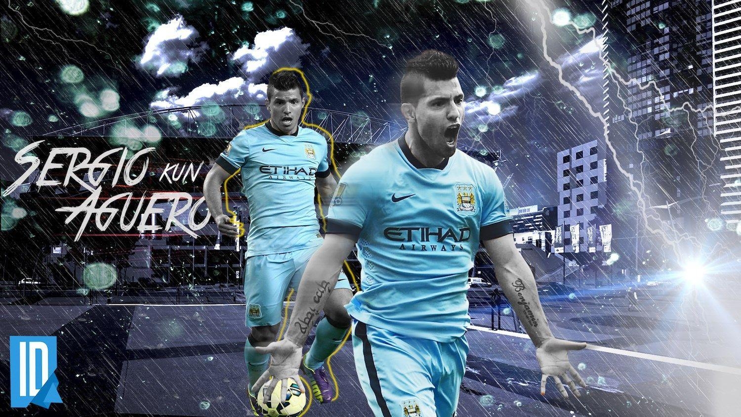 1500x850 sergio kun aguero wallpaper 2015 Wallppapers Gallery, Desktop