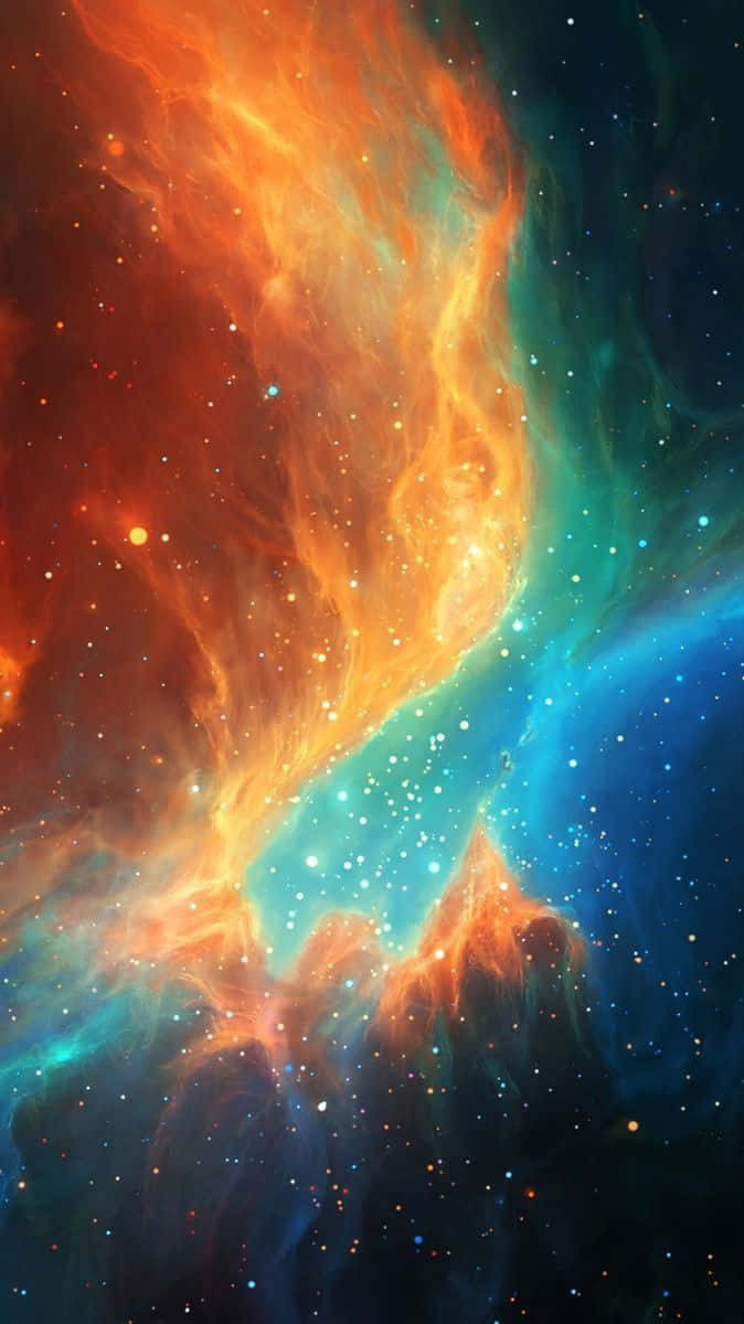 680x1200 Download Blast Of Nebula In Universe iPhone Wallpaper, Phone