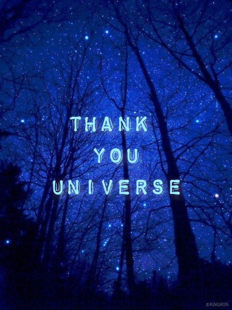 810x1080 Thank you universe wallpaper✨, Phone