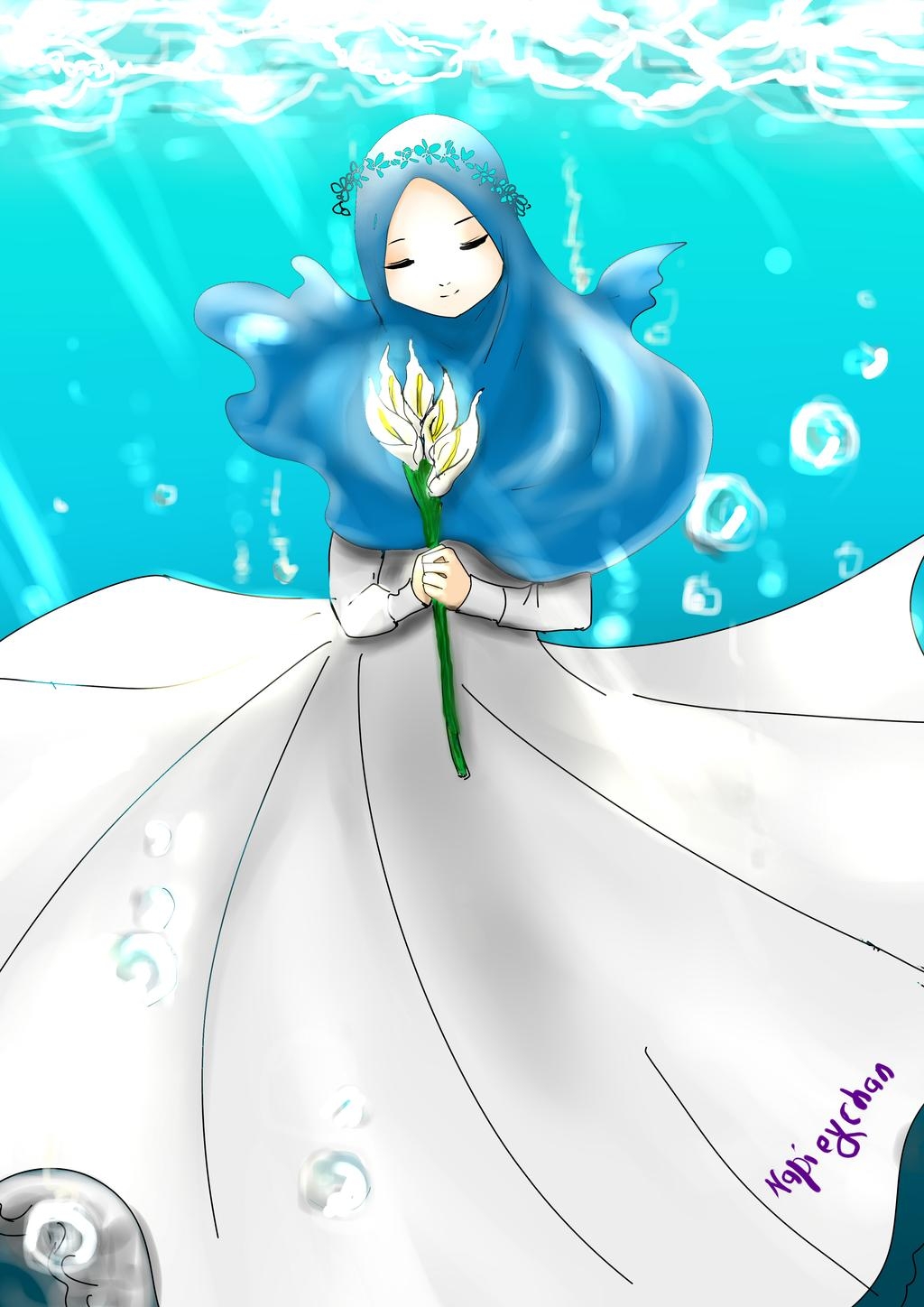 1030x1450 Wallpaper Anime Islami DAN TIPS, Phone