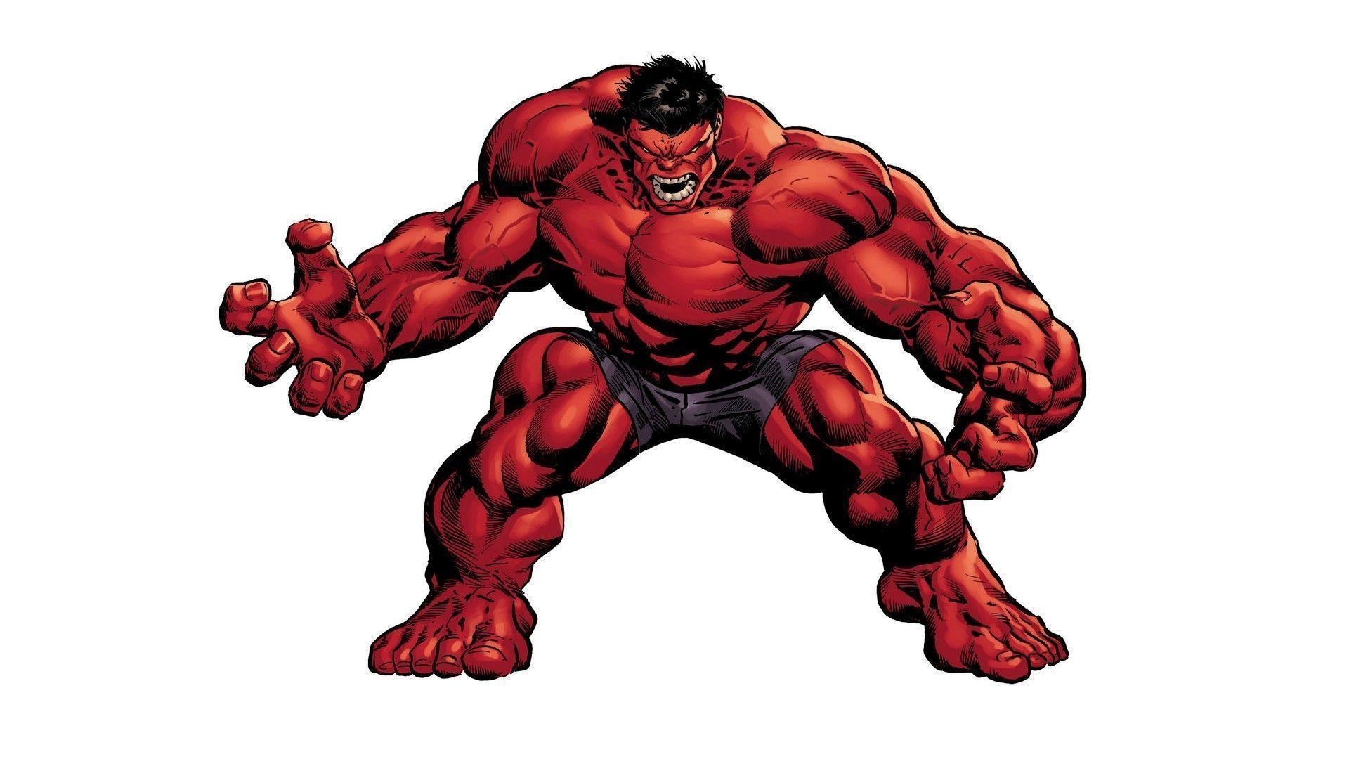 1920x1080 Red hulk image with white background Stock Free Image, Desktop