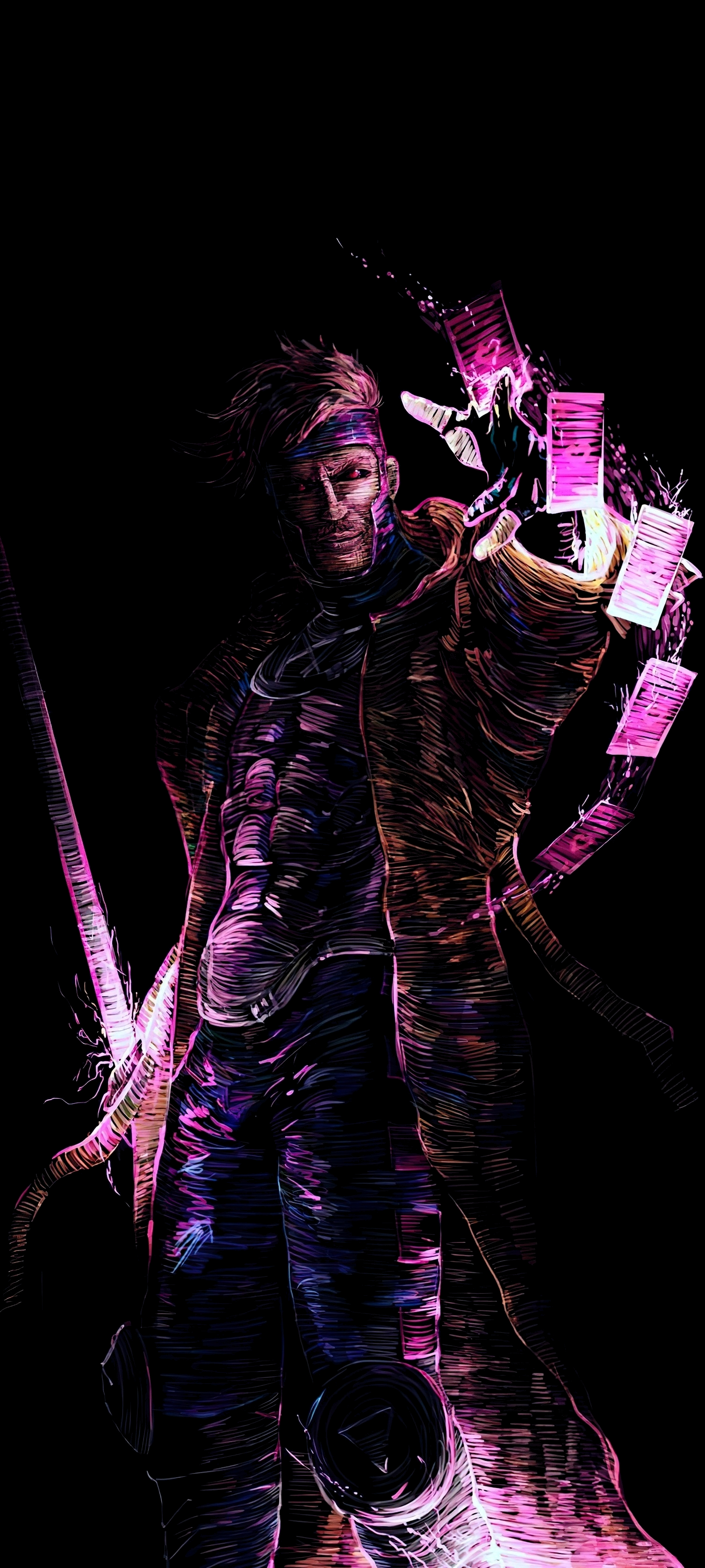 1510x3360 X Men, Gambit Wallpaper By Yesdanel, Phone