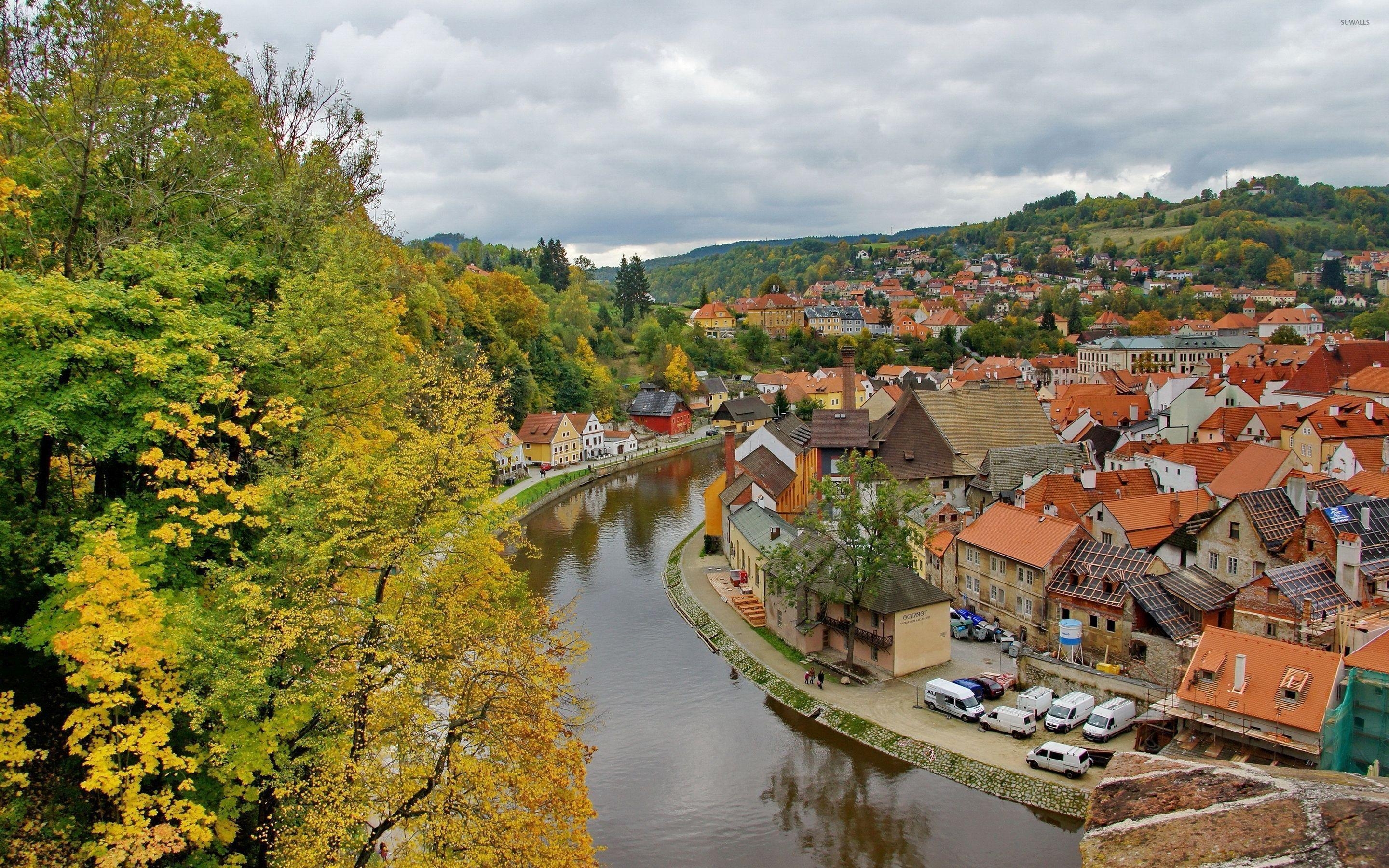 2880x1800 Cesky Krumlov in the Czech Republic wallpaper wallpaper, Desktop