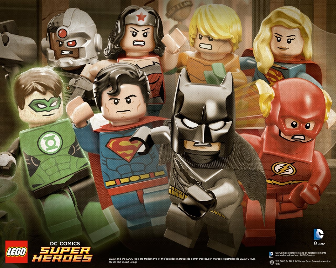 1280x1030 Hero Line Up® DC Comics™ Super Heroes.com GB, Desktop