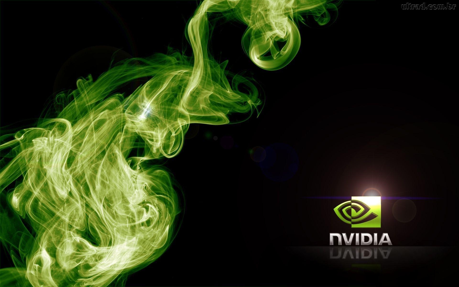 1920x1200 Papel de Parede Fumaça Nvidia, Desktop