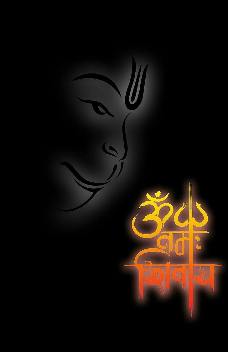 730x1130 HD wallpaper: #god, #hanuman, #spritual, representation, black, Phone