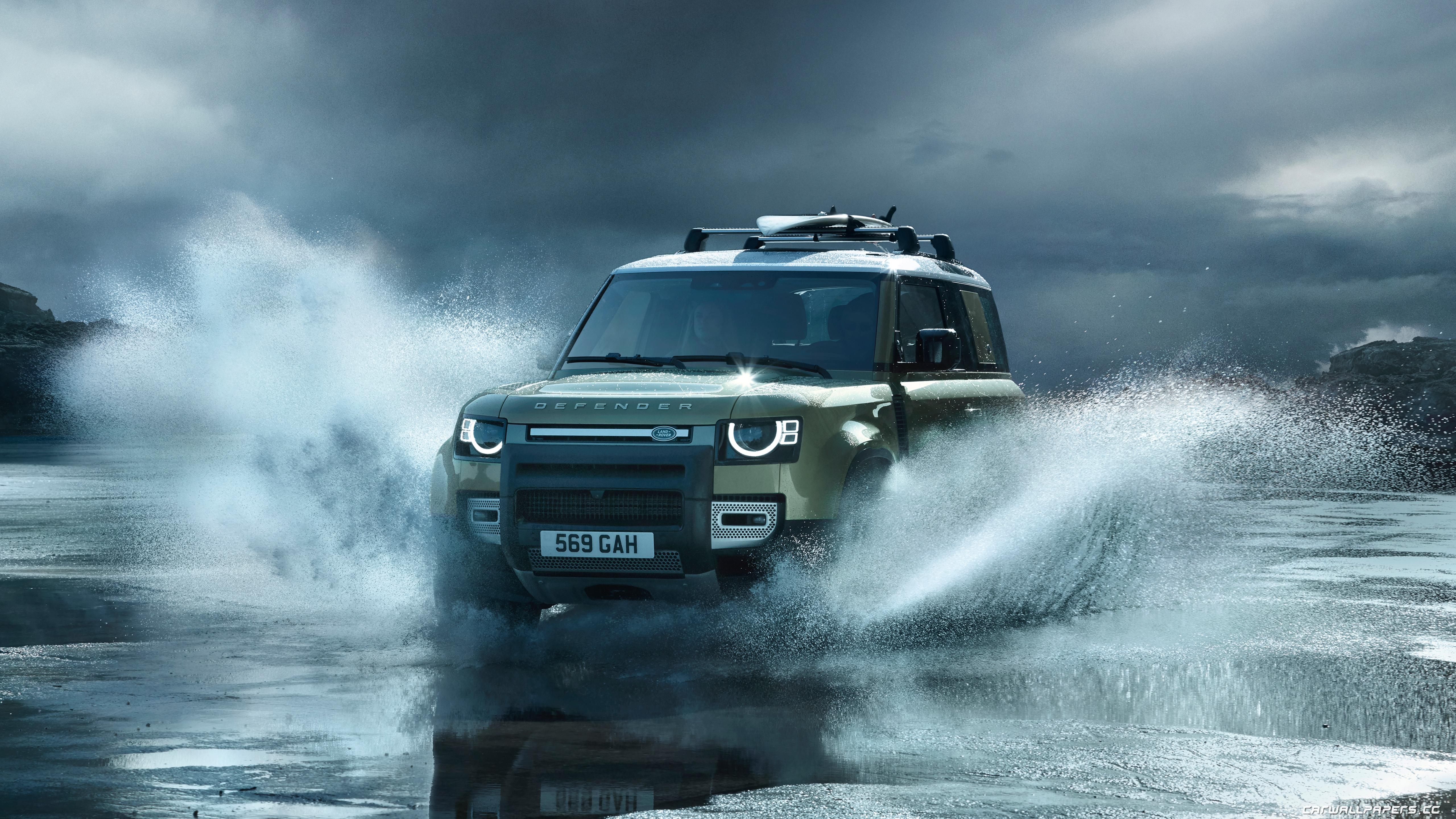 5120x2880 Cars desktop wallpaper Land Rover Defender 90 D240 SE Adventure, Desktop