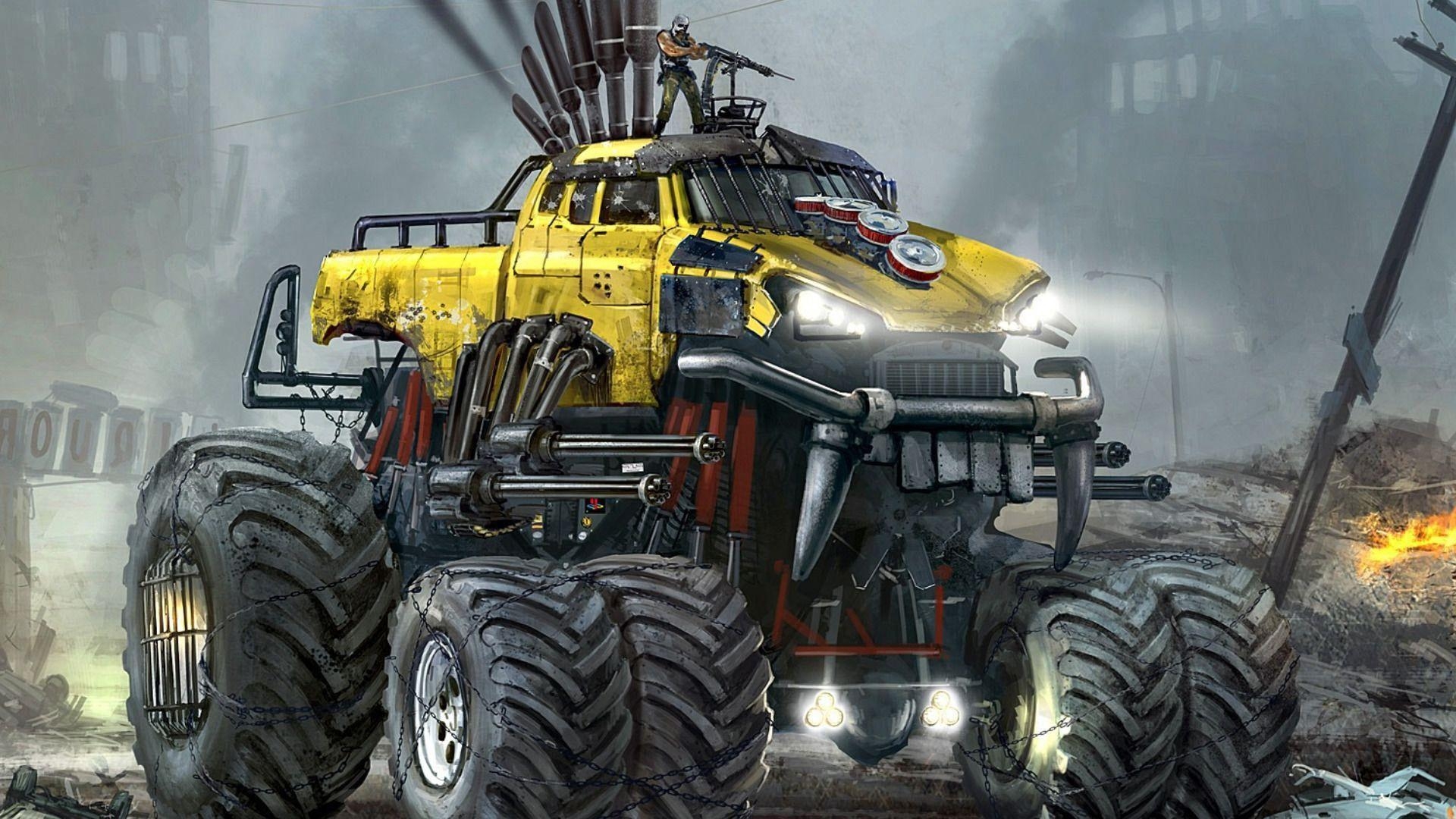 1920x1080 Monster Truck Wallpaper, Desktop