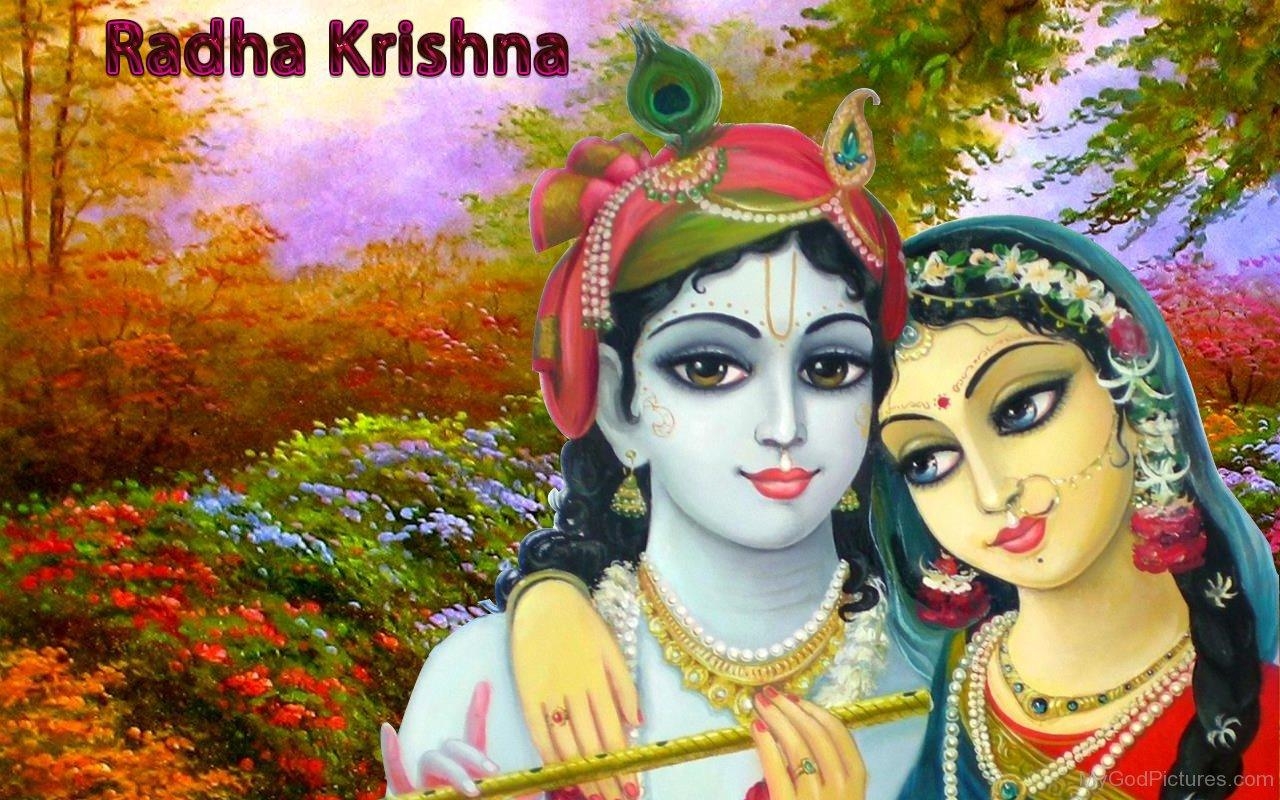 1280x800 Goddess Radha Ji, Desktop