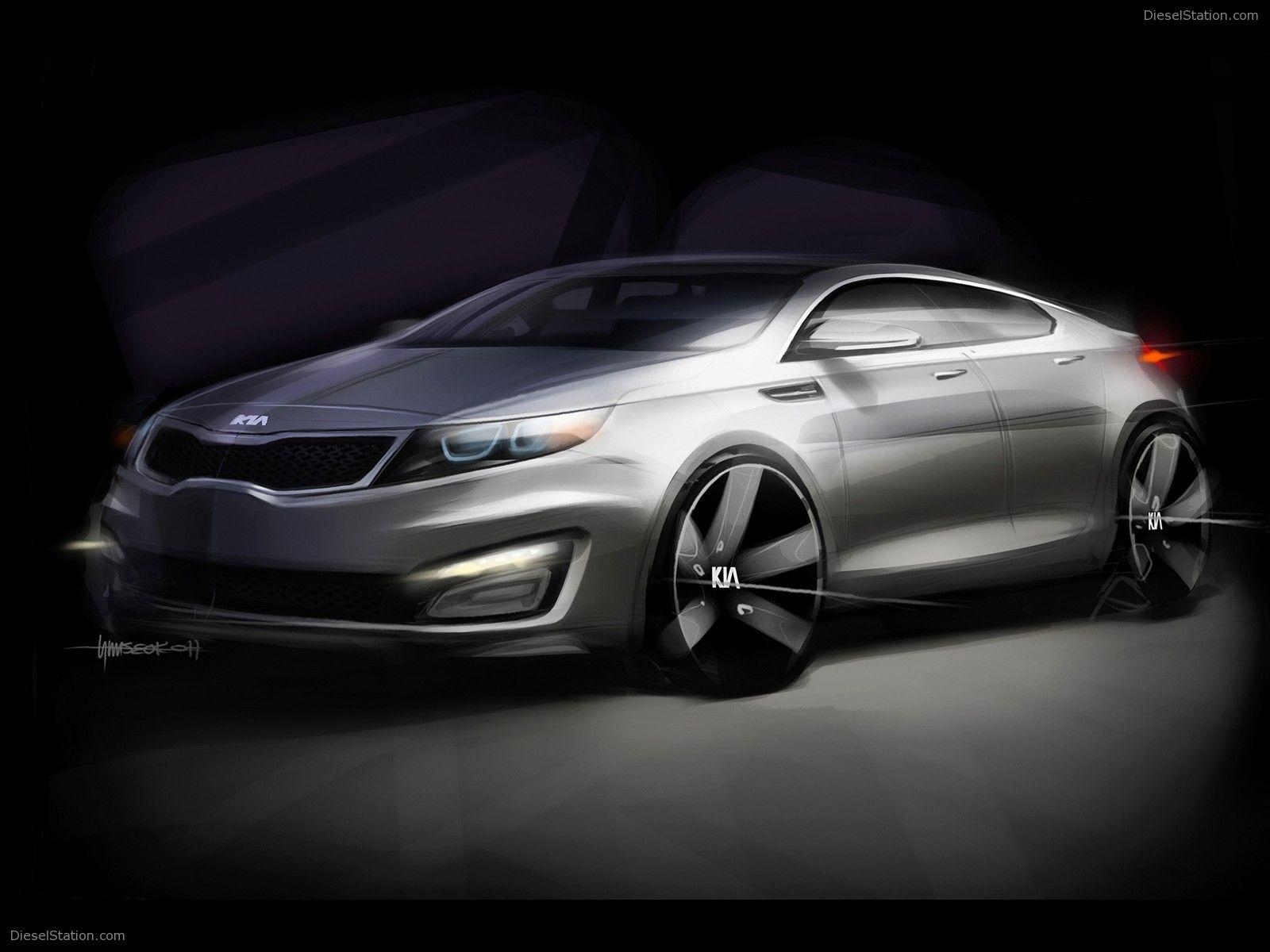 1600x1200 Kia Optima 2011 Exotic Car Wallpaper of 12, Diesel Station, Desktop