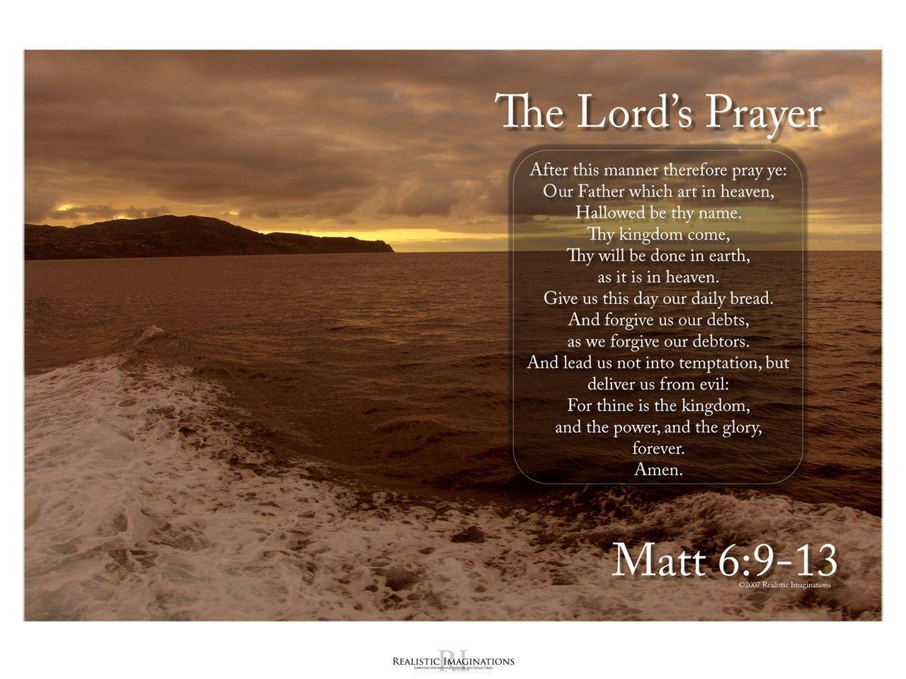 1280x960 The Lord&;s Prayer: Matthew 6:9 13, Desktop