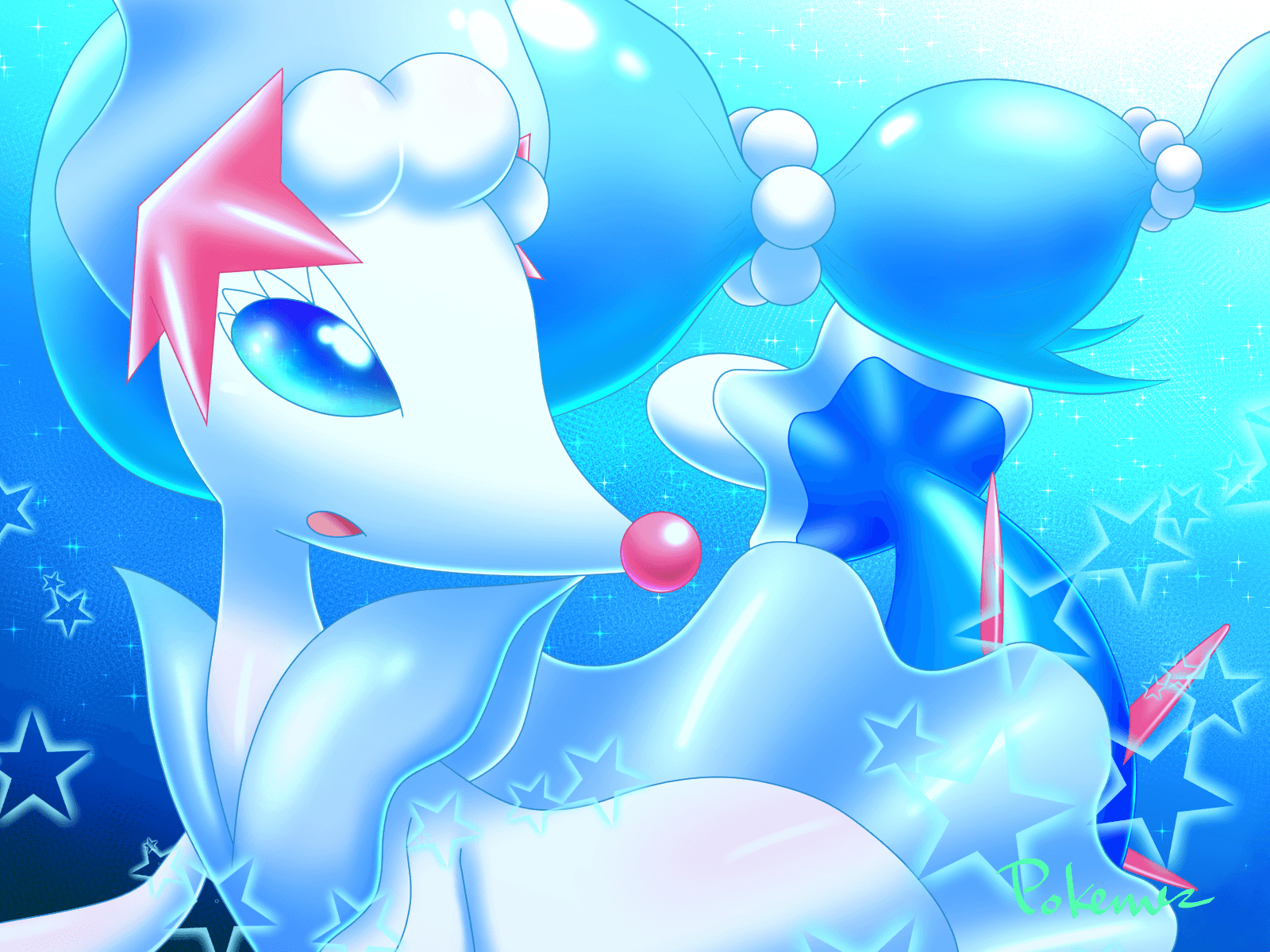 1600x1200 Primarina, Desktop