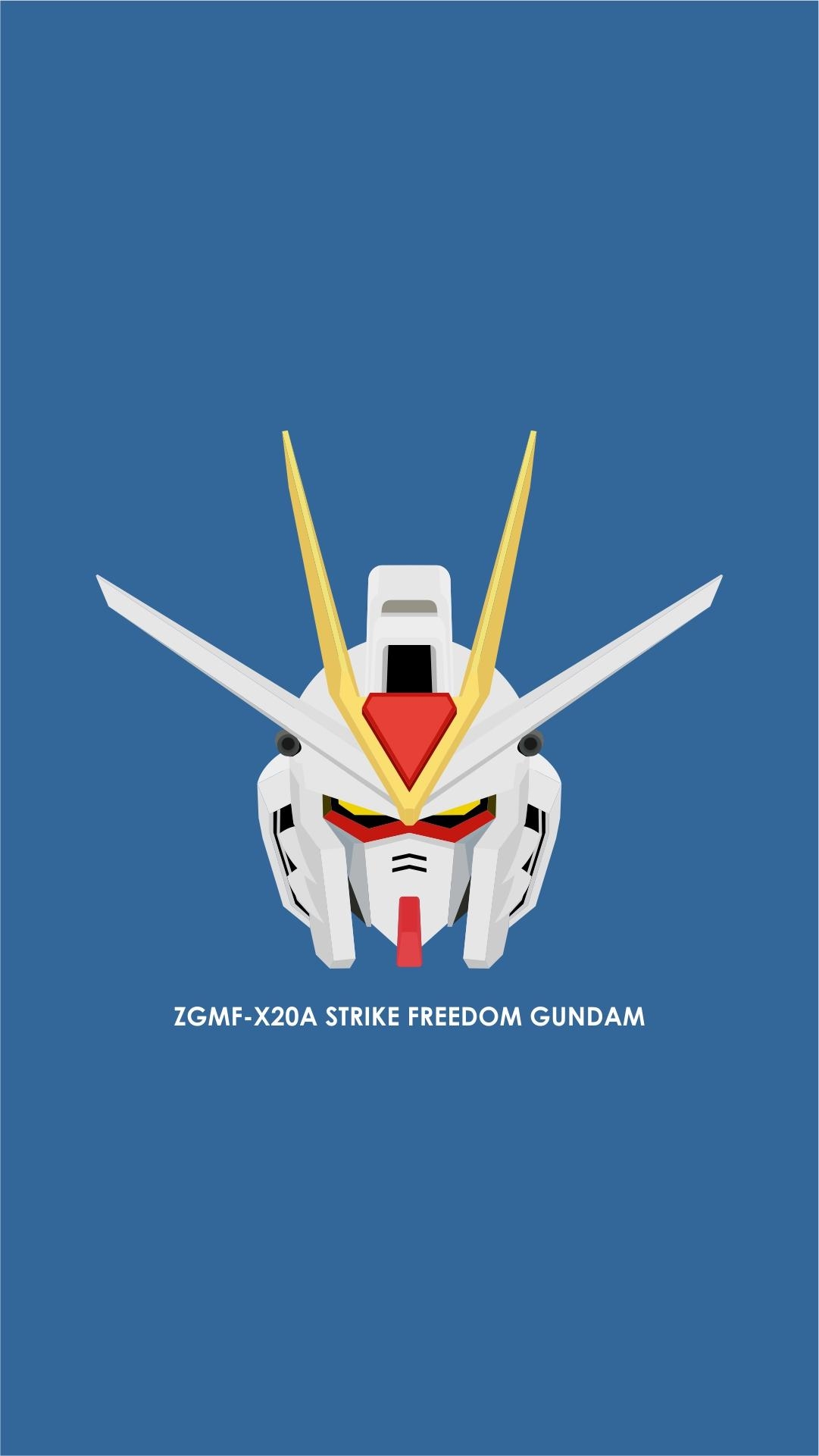 1090x1930 Strike Freedom Head Wallpaper, Phone