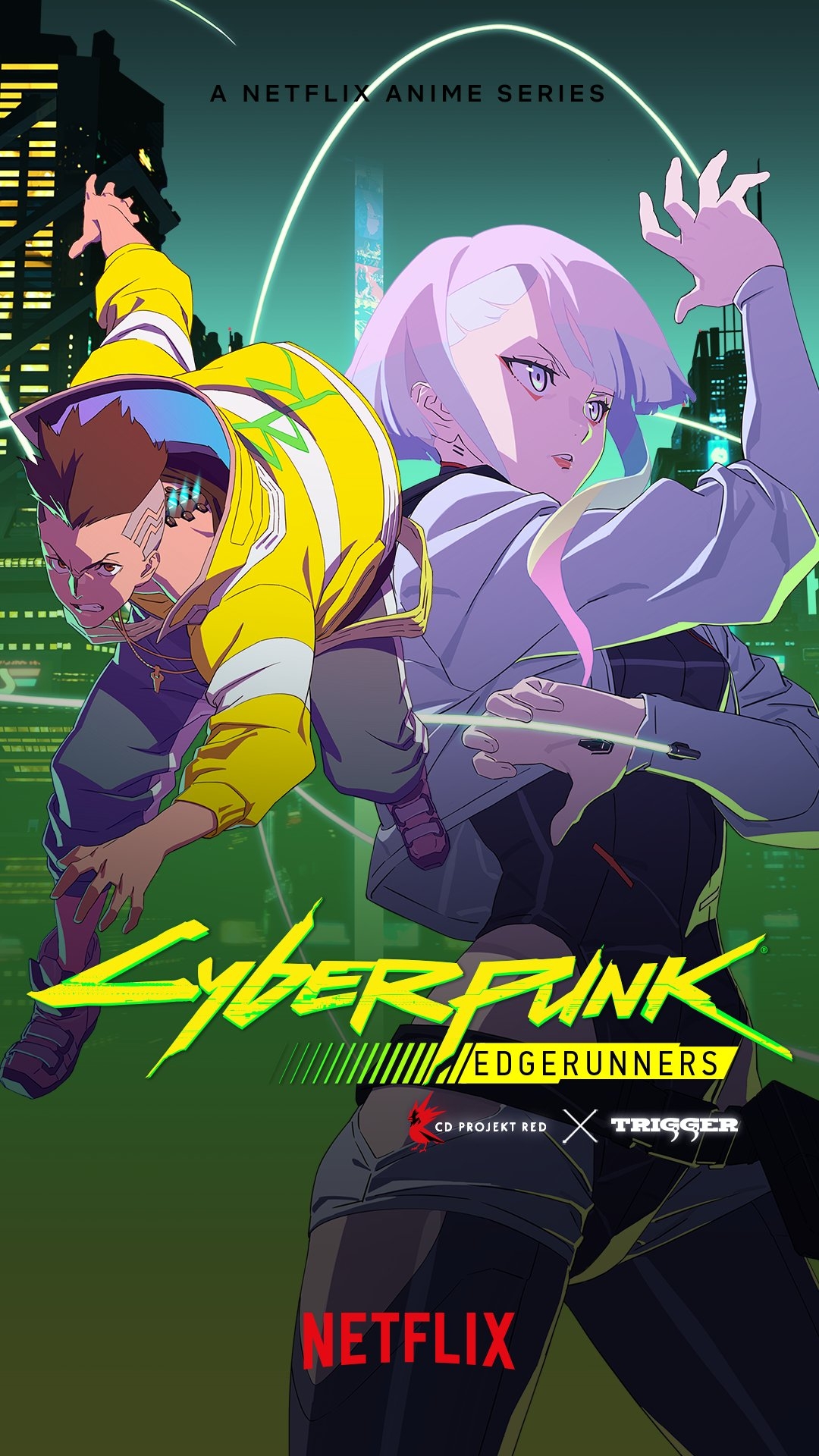 1080x1920 Cyberpunk: Edgerunners for an upgrade, choom! Grab the #Edgerunners wallpaper from, Phone