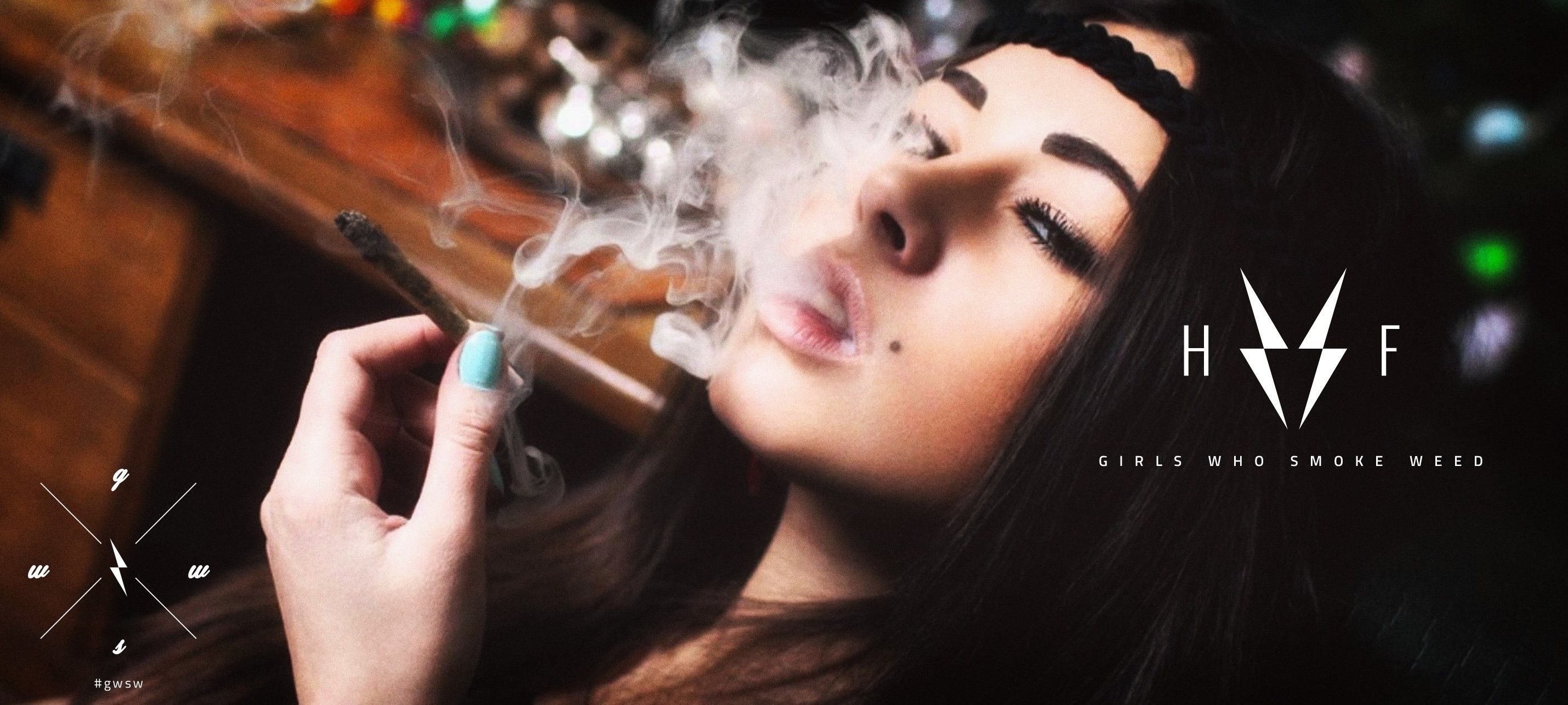 2860x1290 Girl Smoking wallpaper wallpaper Collections, Dual Screen