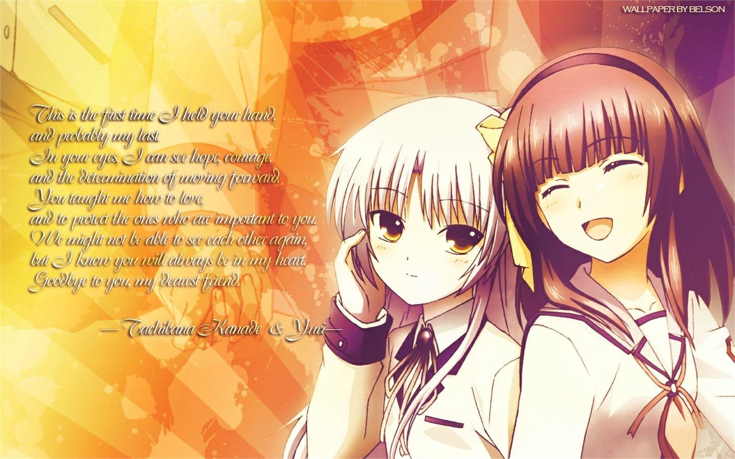 1440x900 Angel Beats! Wallpaper and Backgroundx900, Desktop