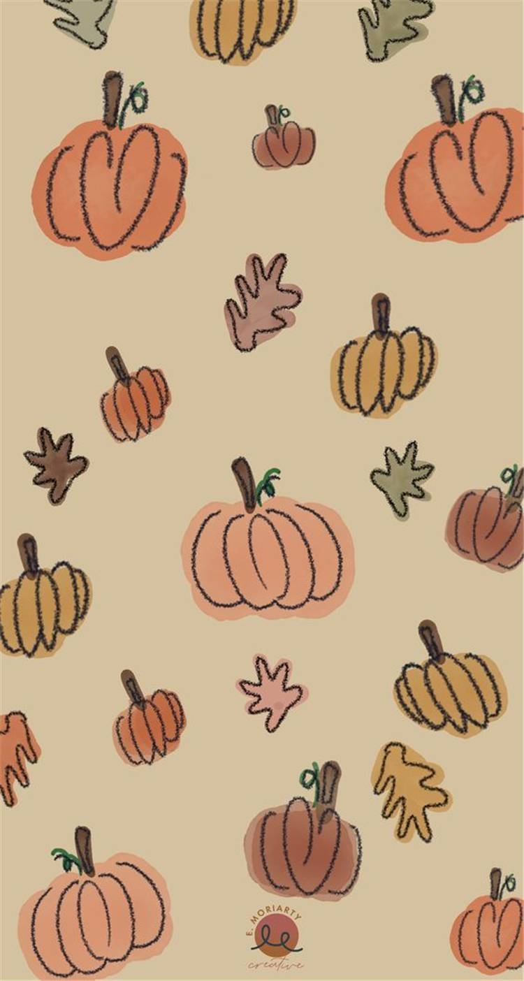 750x1410 Cute Halloween Wallpaper Aesthetic, Phone