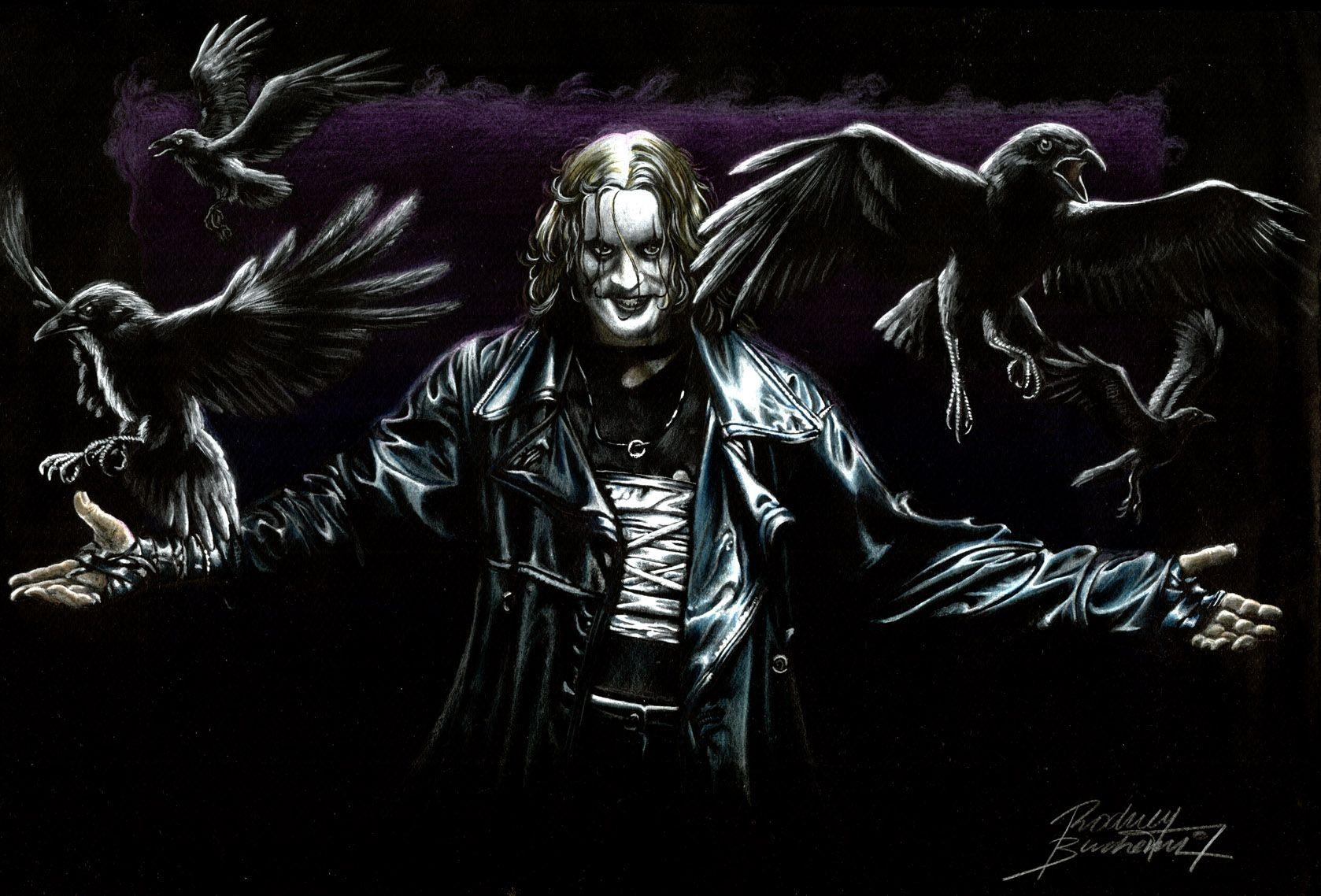 1680x1140 Brandon Lee The Crow Wallpaper, Desktop