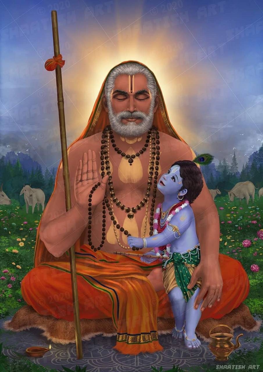 910x1280 Raghavendra Swamy wallpaper, Phone