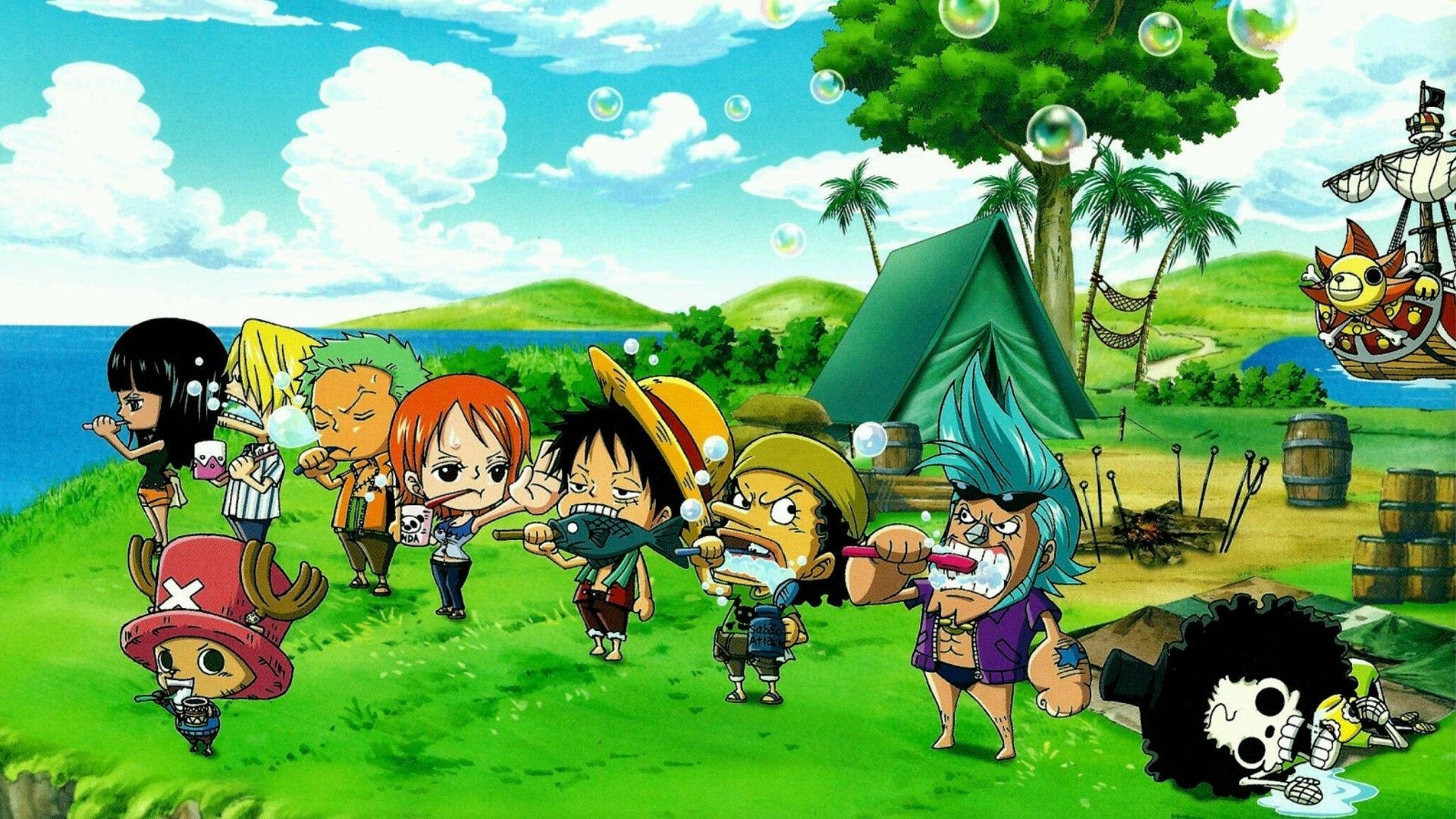 1920x1080 One Piece Luffy Kid Wallpaper HD One Piece Chibi Wallpaper 60 Image Anime Wallpaper One Piece Group 56 Download. Chibi wallpaper, One piece anime, Anime chibi, Desktop