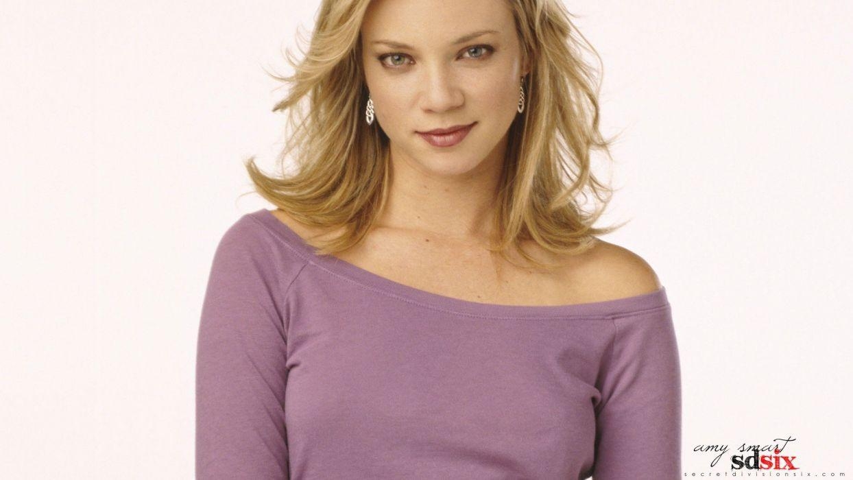 1250x700 Blondes women models Amy Smart faces white background wallpaper, Desktop