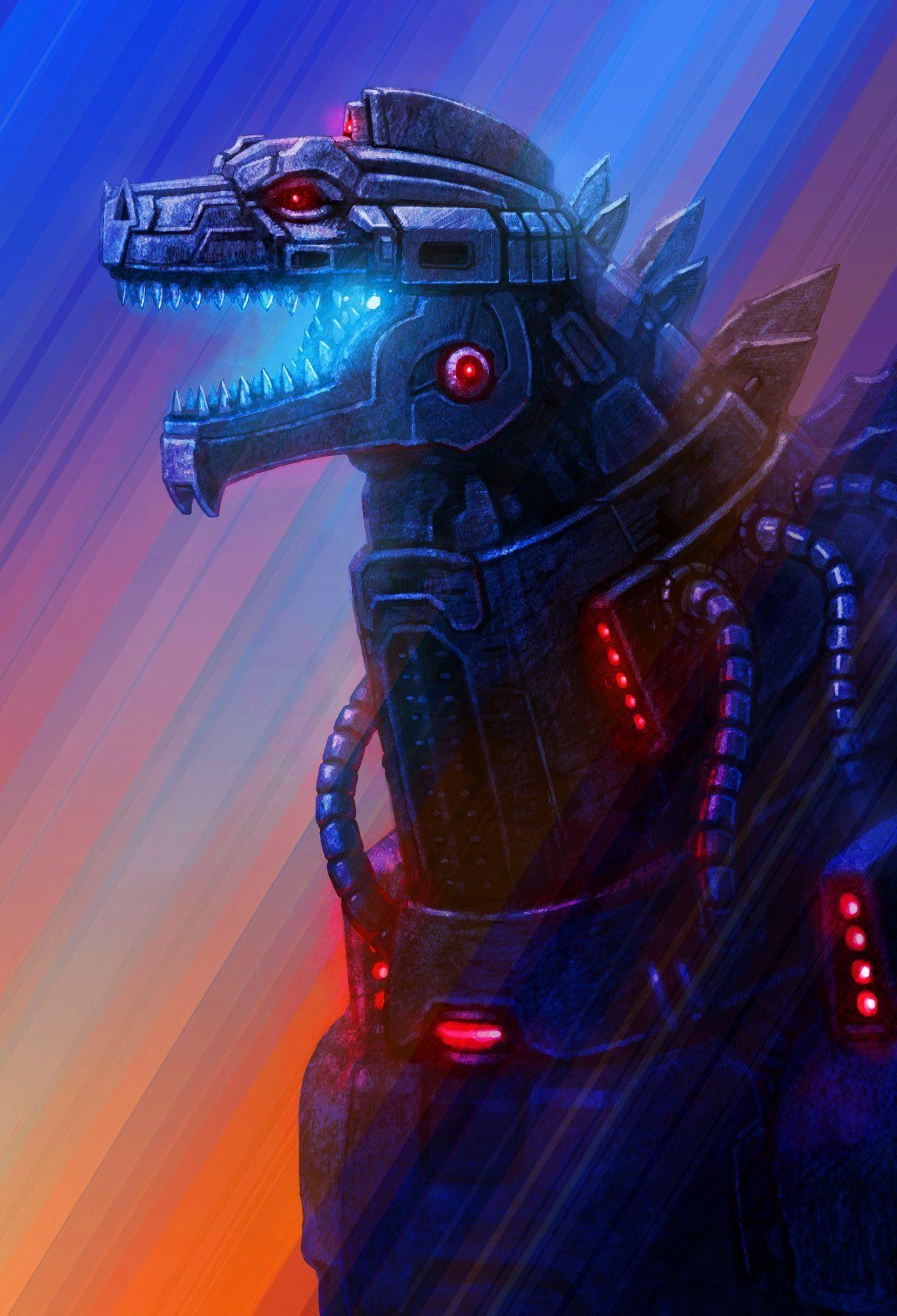 1220x1790 Mechagodzilla (Ready Player One Design). Kaiju. Godzilla, Ready, Phone