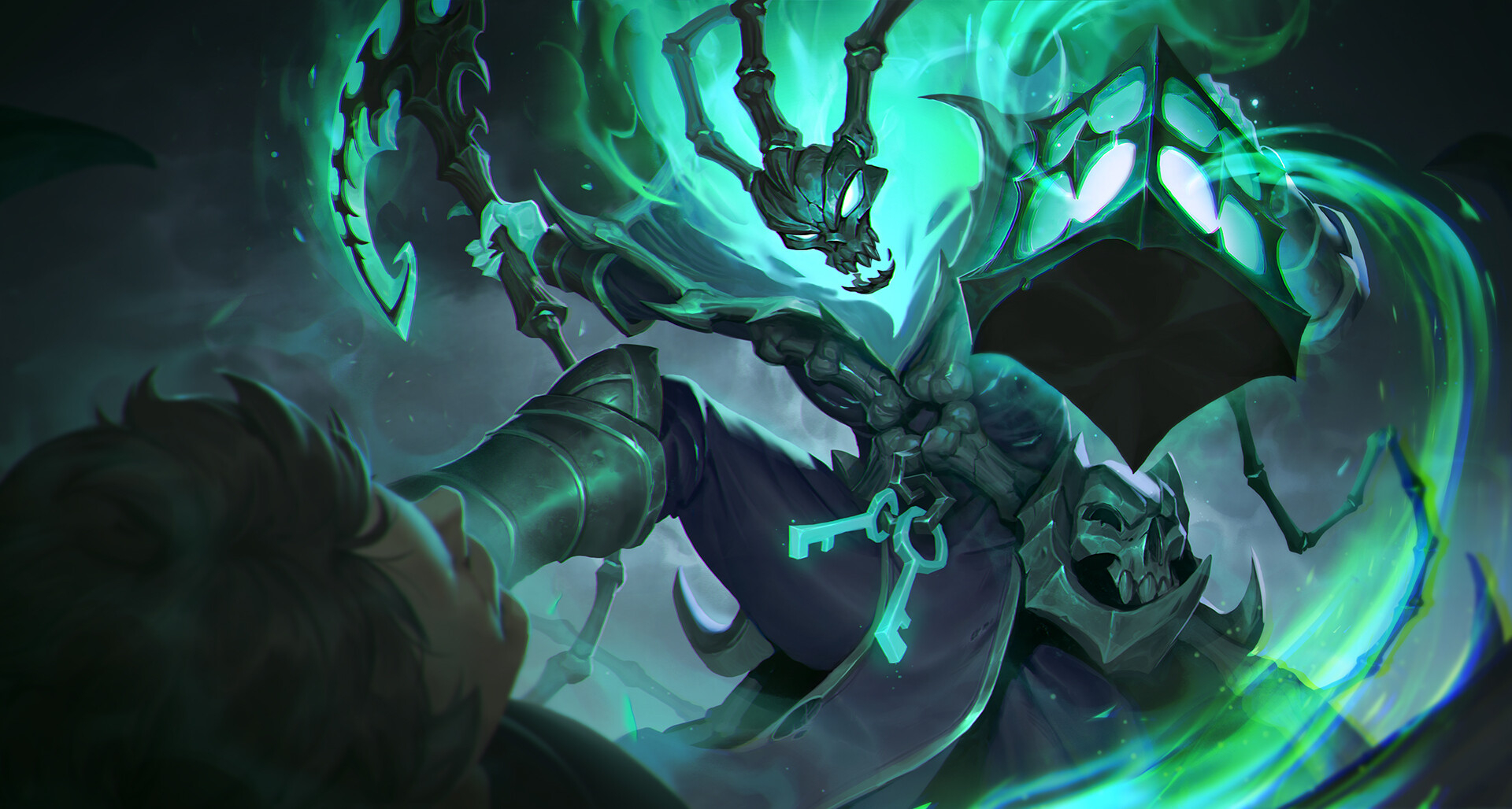 1920x1030 League of Legends Thresh Fanart, Desktop