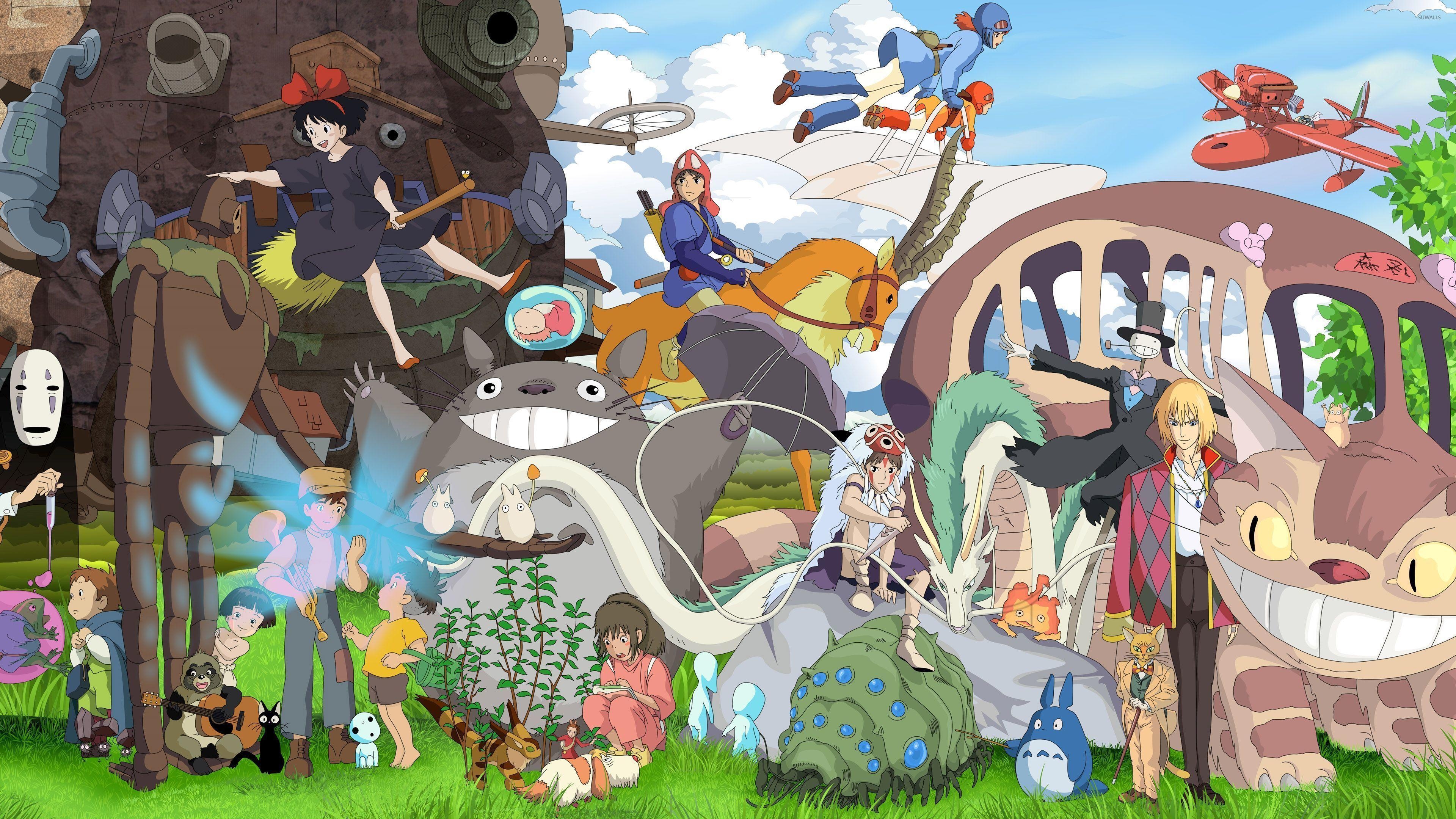 3840x2160 Studio Ghibli characters wallpaper wallpaper, Desktop