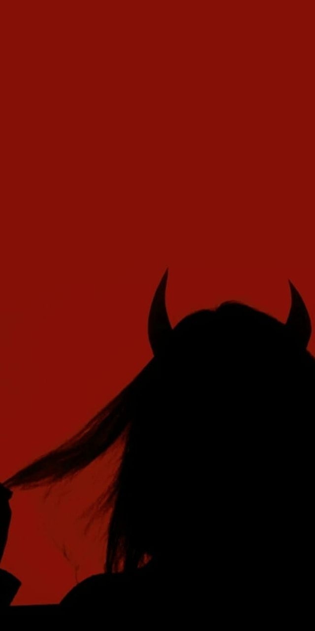 640x1280 Red Devil Girl Wallpaper, Phone