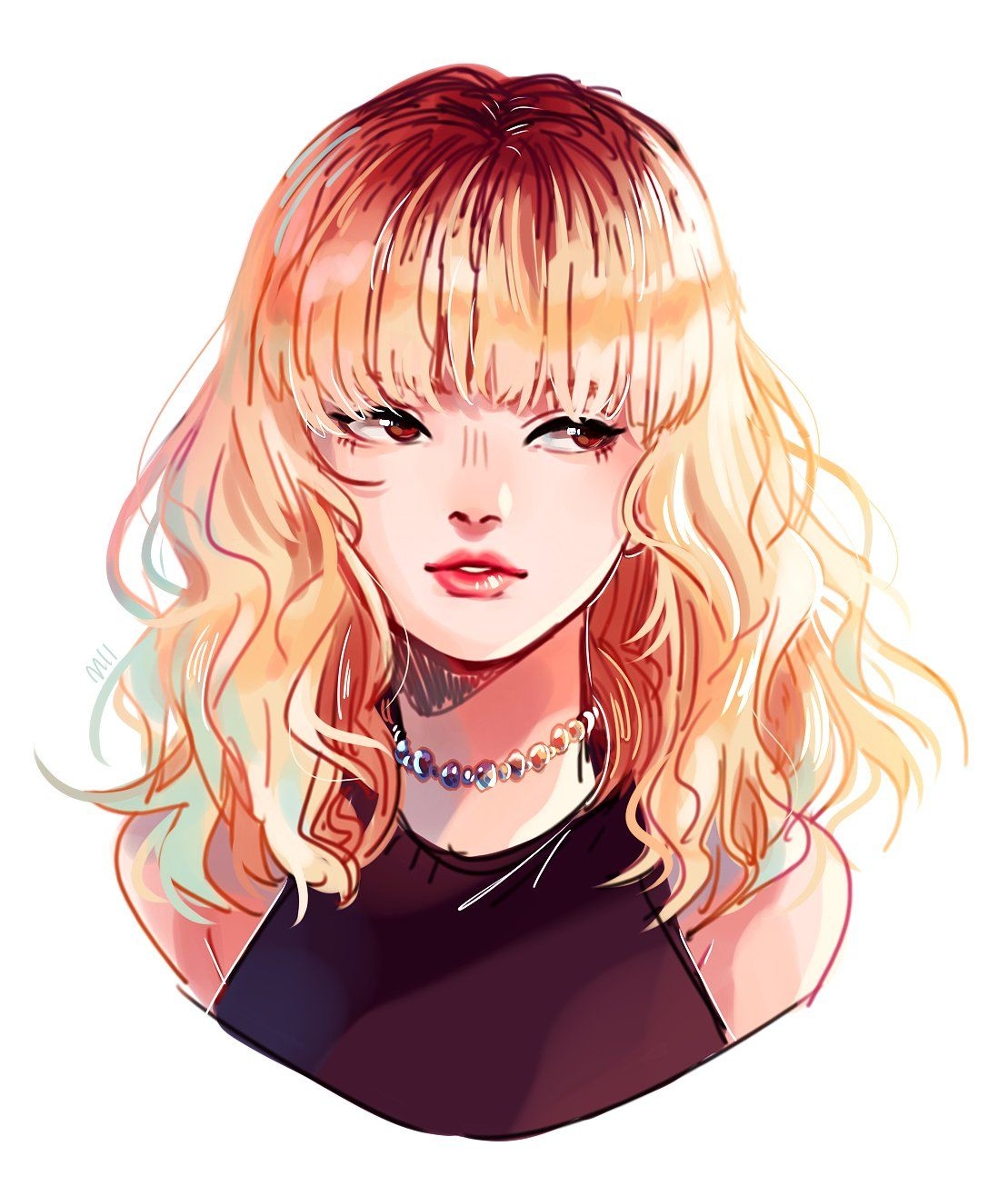 1110x1320 Lisa Blackpink Anime, Phone