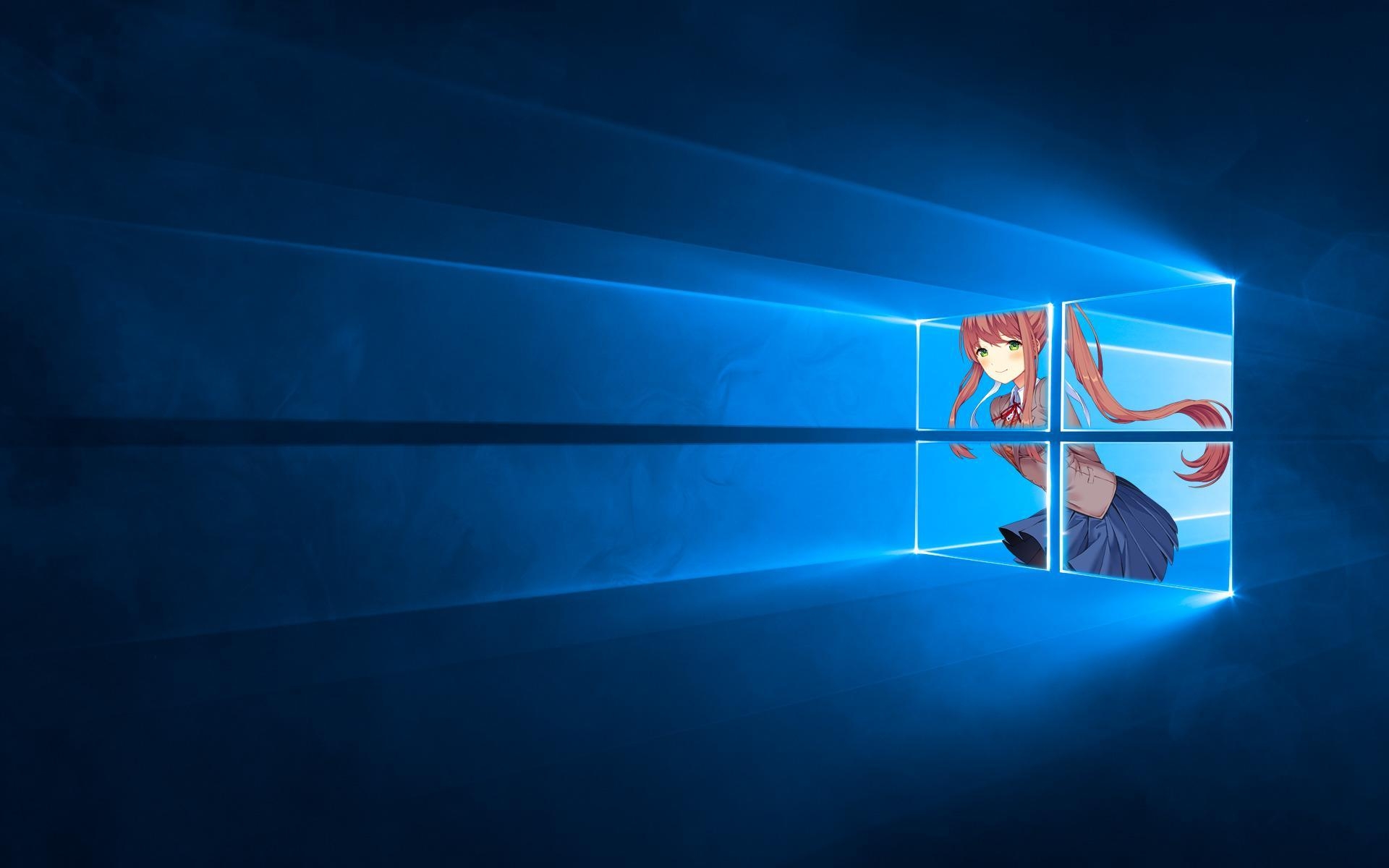 1920x1200 Have a piece of Monika on your PC with these wallpaper! Please, Desktop