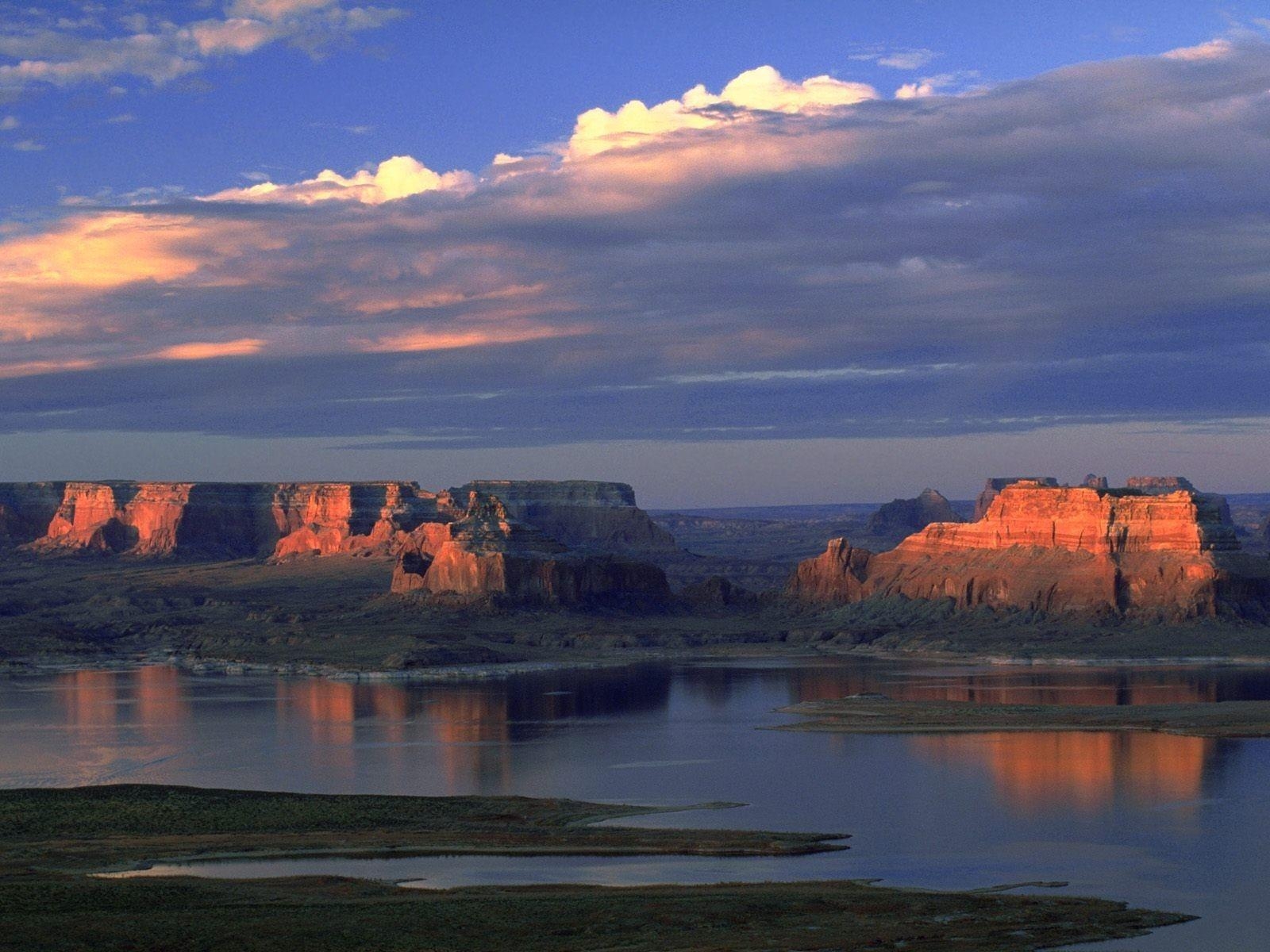 1600x1200 Lake: Utah Lake Powell Desktop Wallpaper HD 16:9 High Definition, Desktop