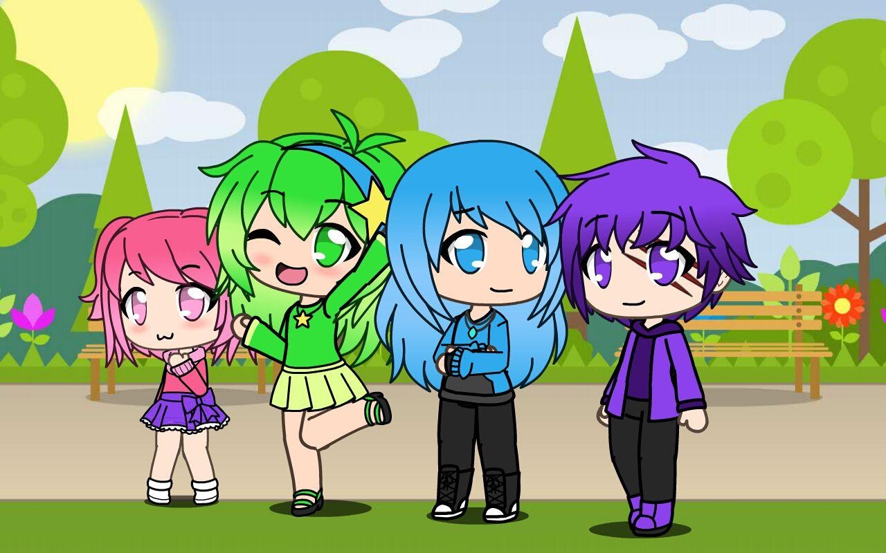 1280x800 Gacha Life (me) and friends, Desktop