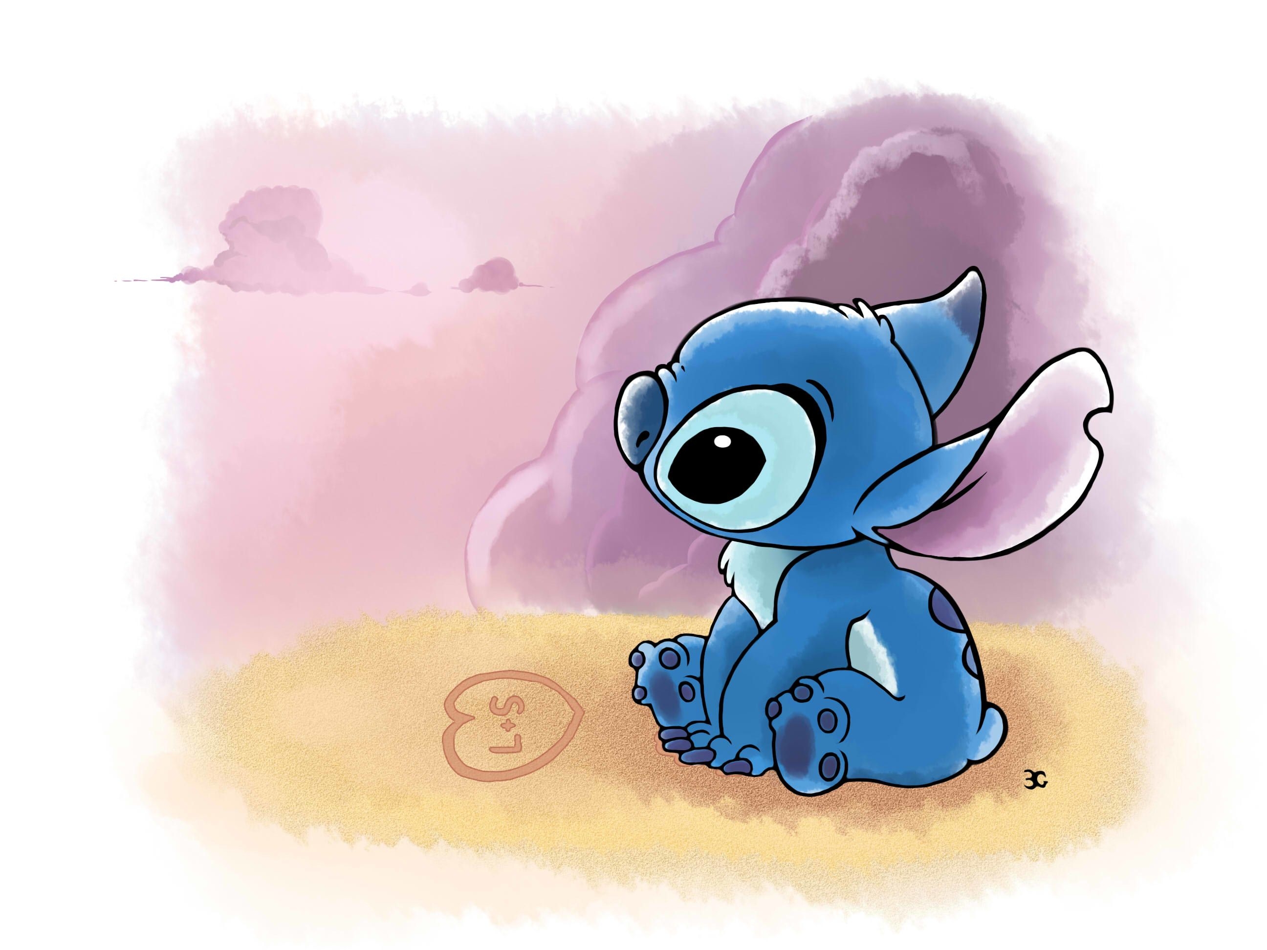 2600x1950 Aesthetic Stitch Disney Wallpaper Free Aesthetic Stitch Disney Background, Desktop