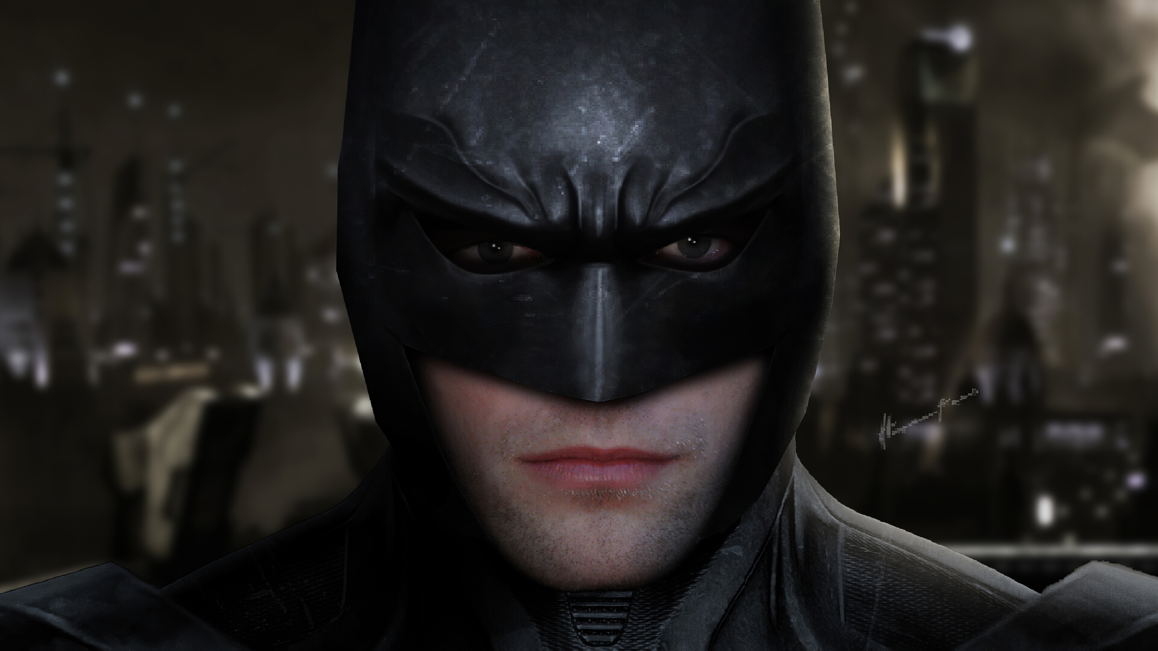 3840x2160 Wallpaper 4k Robert Pattinson Batman Art Wallpaper, Desktop