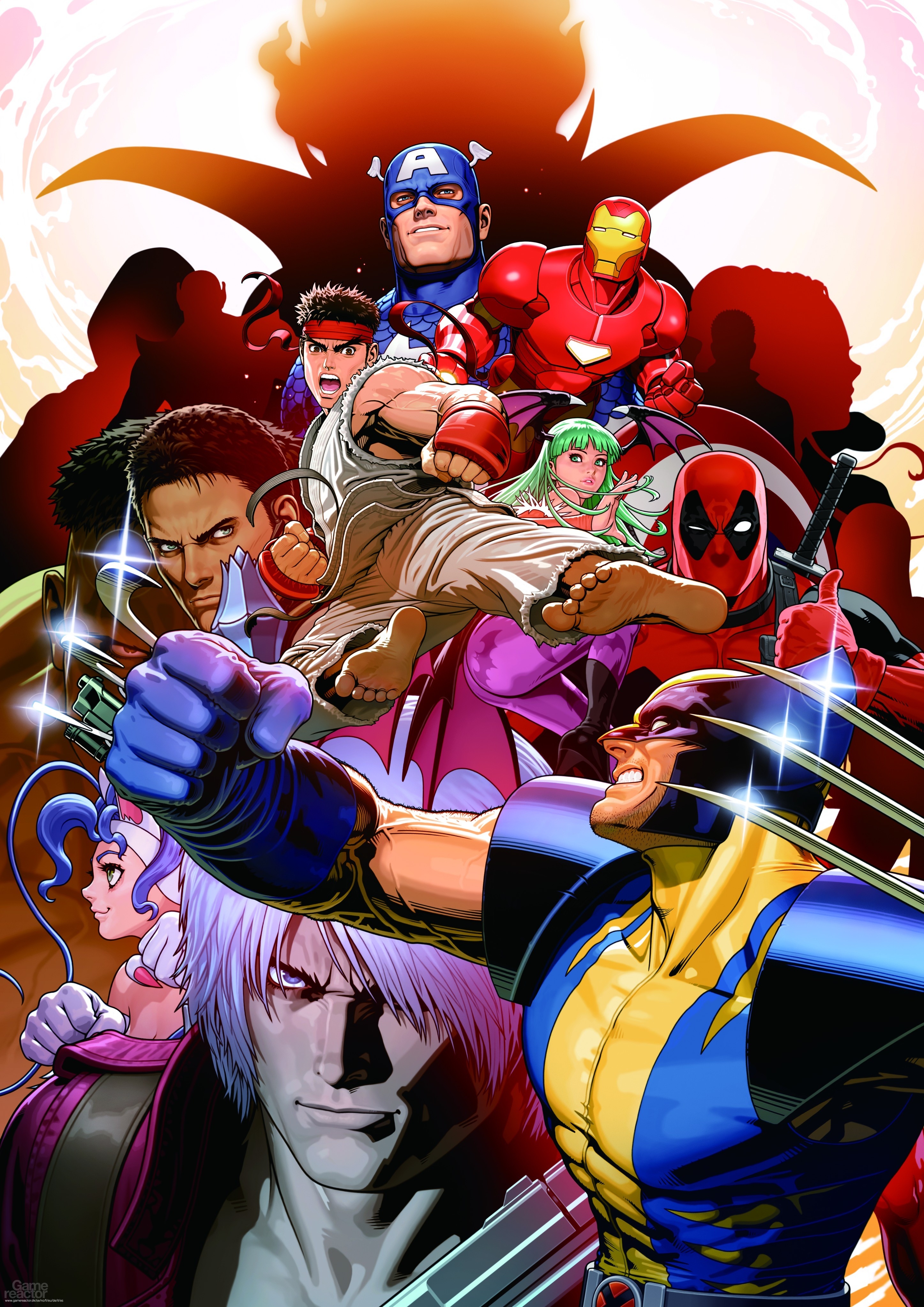 2900x4100 Marvel vs. Capcom 3: Fate of Two Worlds [1920x1080], Phone