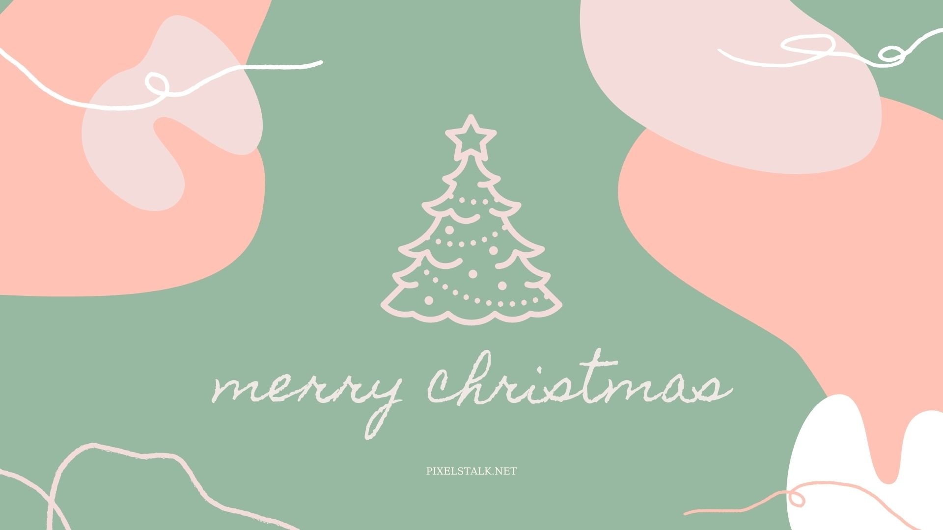 1920x1080 Pink Christmas Wallpaper HD Free download, Desktop