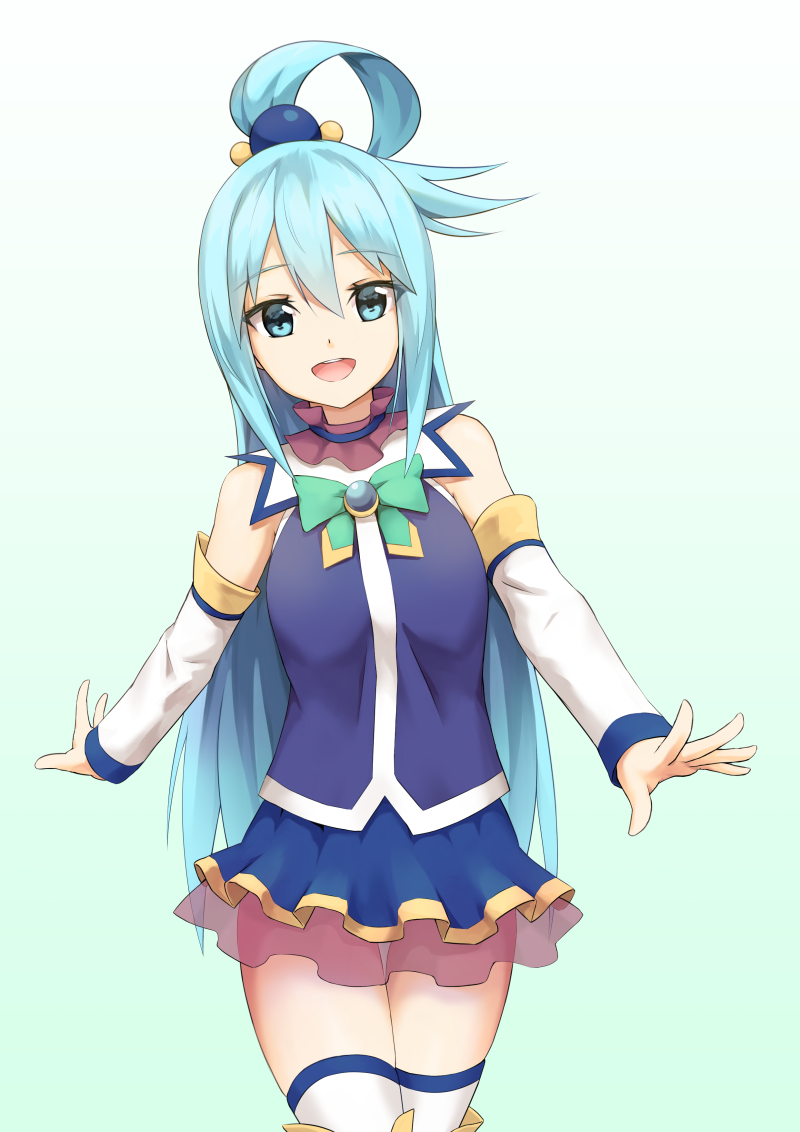 800x1140 Aqua (KonoSuba), Mobile Wallpaper, Phone