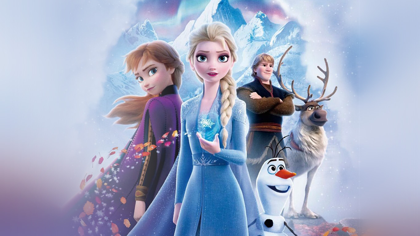 1370x770 Frozen Poster Disney Film Winter Anime Art Wallpaper, Desktop