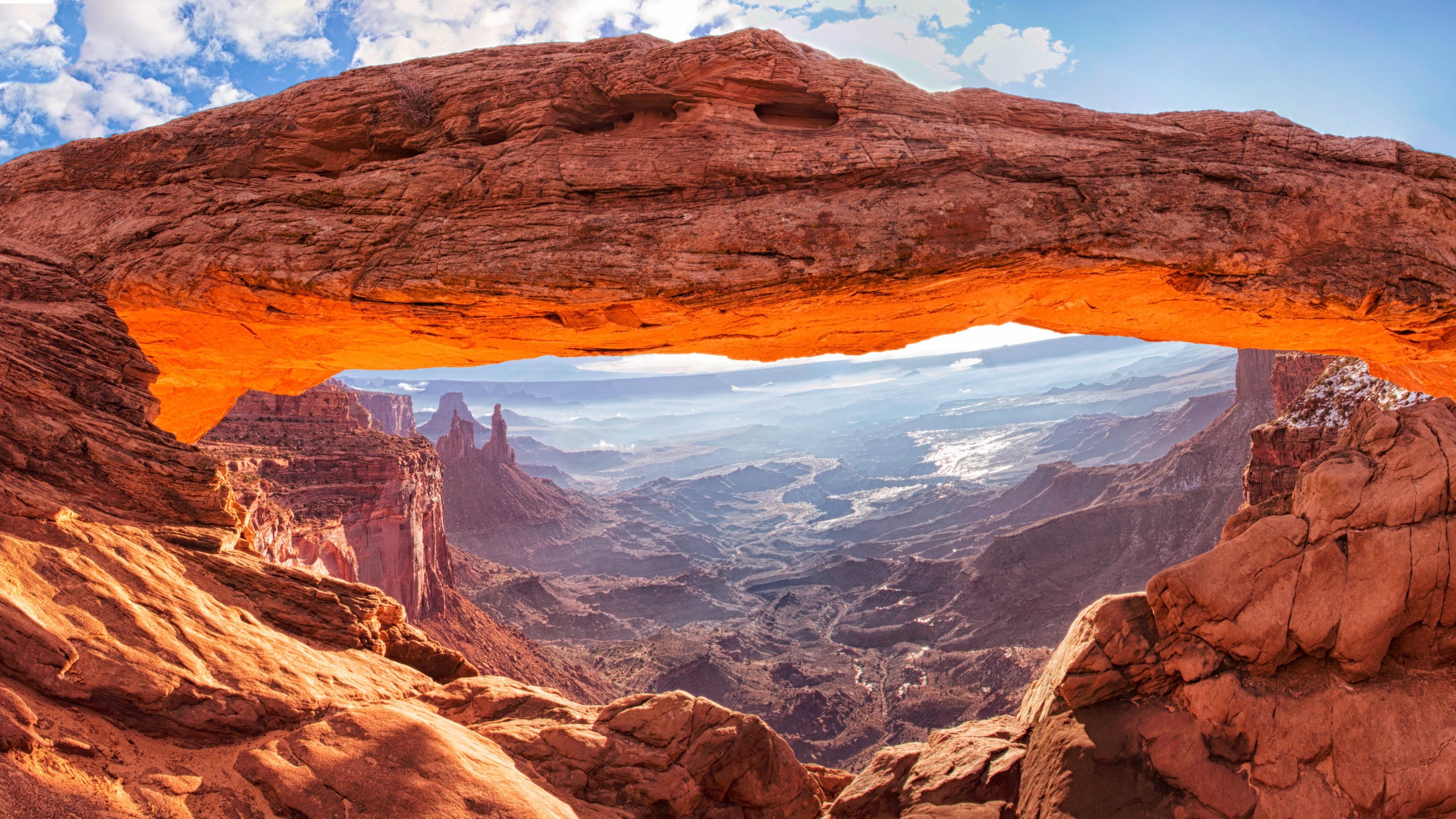 3840x2160 Canyonlands National Park Deserts Mesa Arch Nature, Desktop