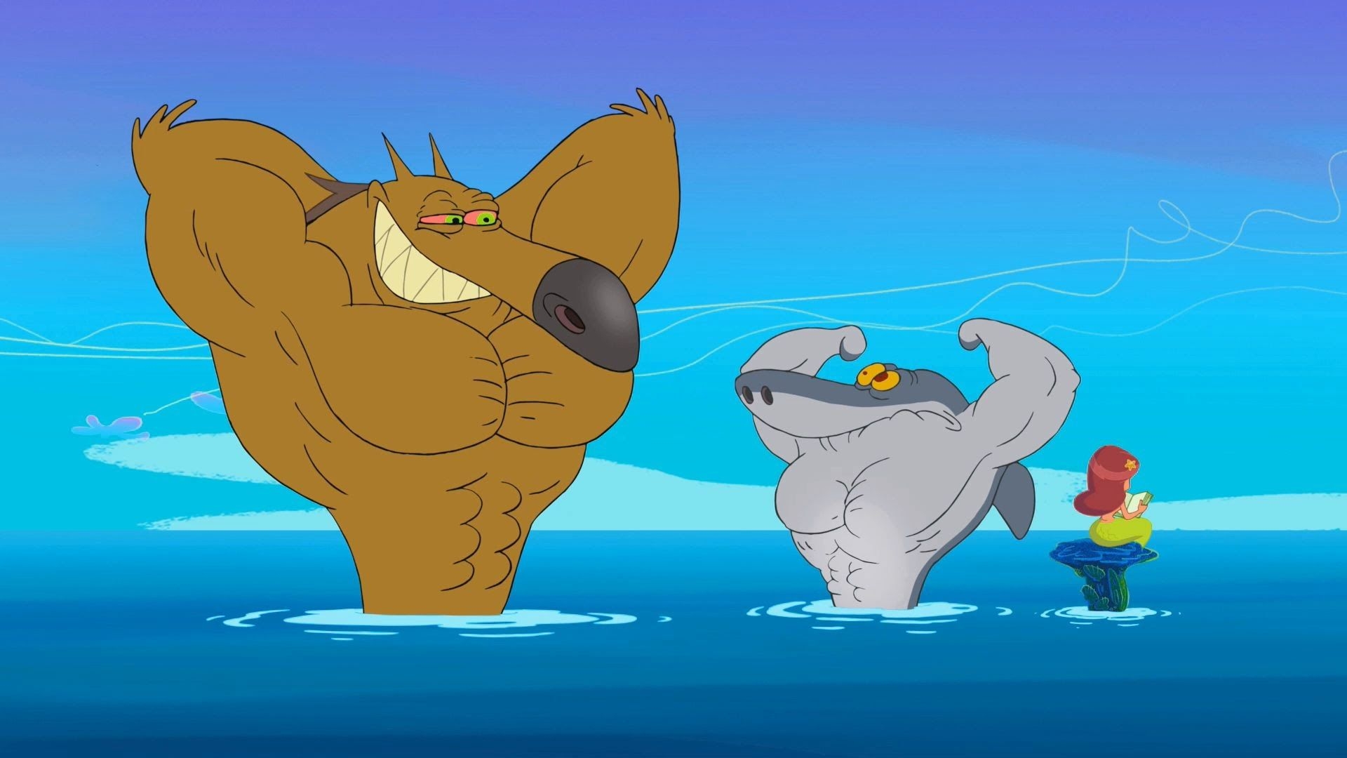 1920x1080 Zig & Sharko Were Yena (S01E67) _ Full Episode In HD. Best Cartoon Movies, Cool Cartoons, Cartoon Kids, Desktop