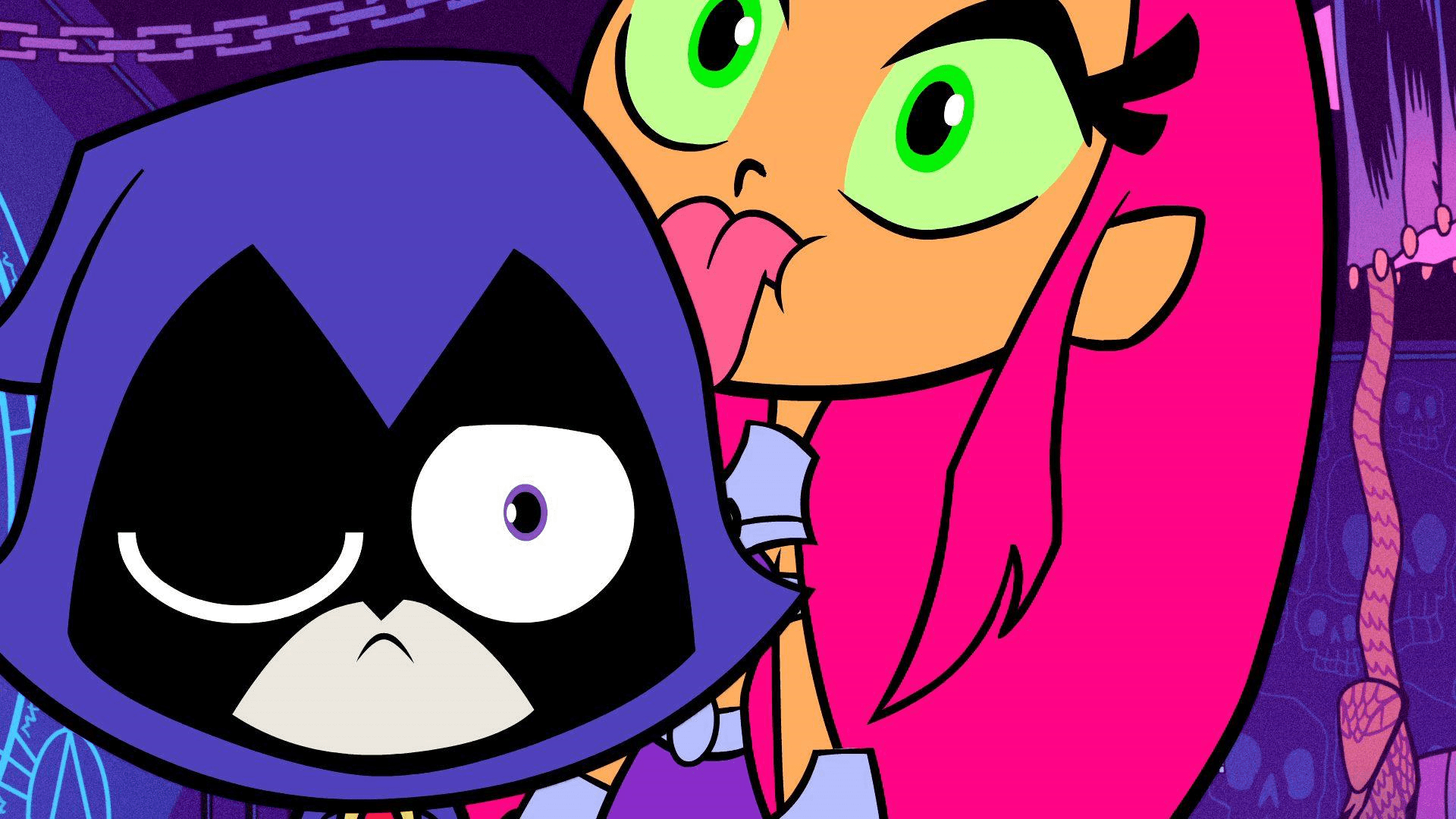 1920x1080 Starfire licks the gunk off Raven.png. Teen Titans Go, Desktop