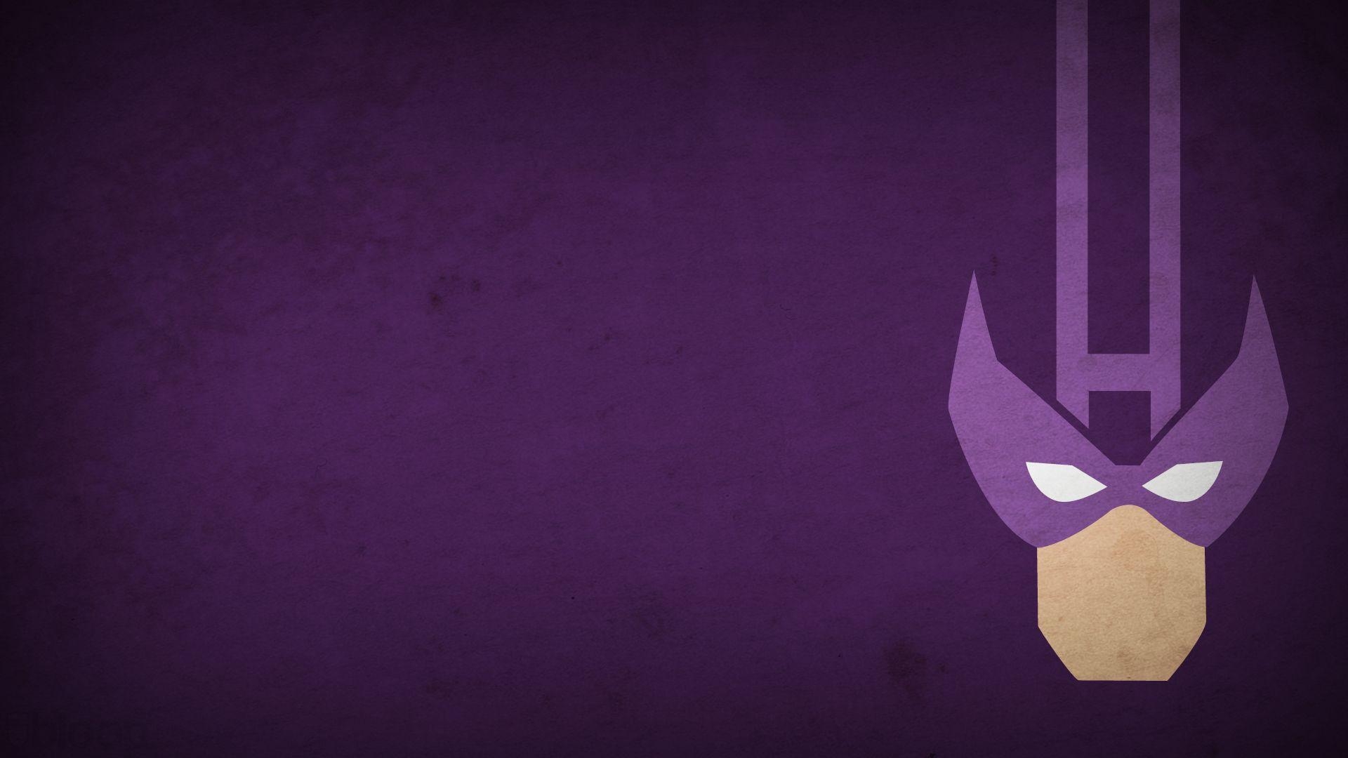 1920x1080 Comics Hawkeye Wallpaper Simple Logo Purple Background taken, Desktop