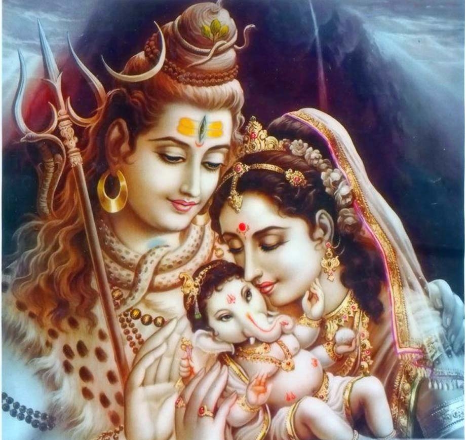 920x870 Shiv Parvati Ganesh Wallpaper HD Apk Download Parvati HD, Desktop