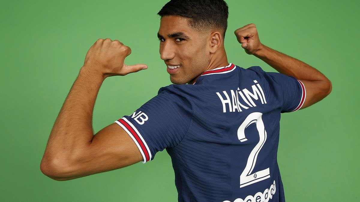 1200x680 Achraf Hakimi Will Wear Number 2 For Paris Saint Germain: SquadNumbers, Desktop