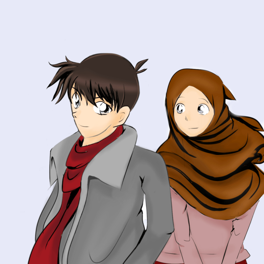 900x900 Shinichi Kudo and Ran, Phone