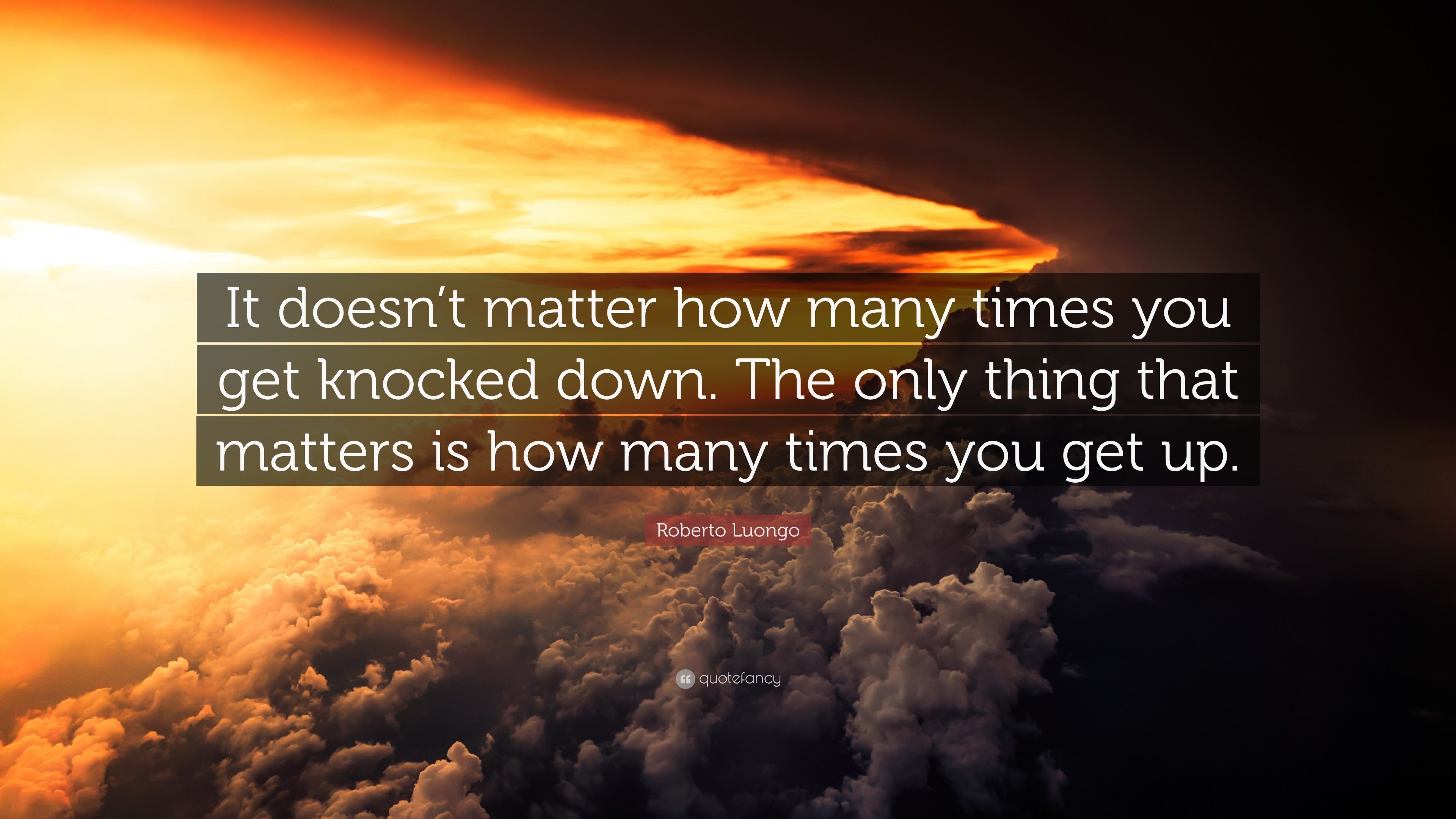 3840x2160 Roberto Luongo Quote: “It doesn't matter how many times you get, Desktop