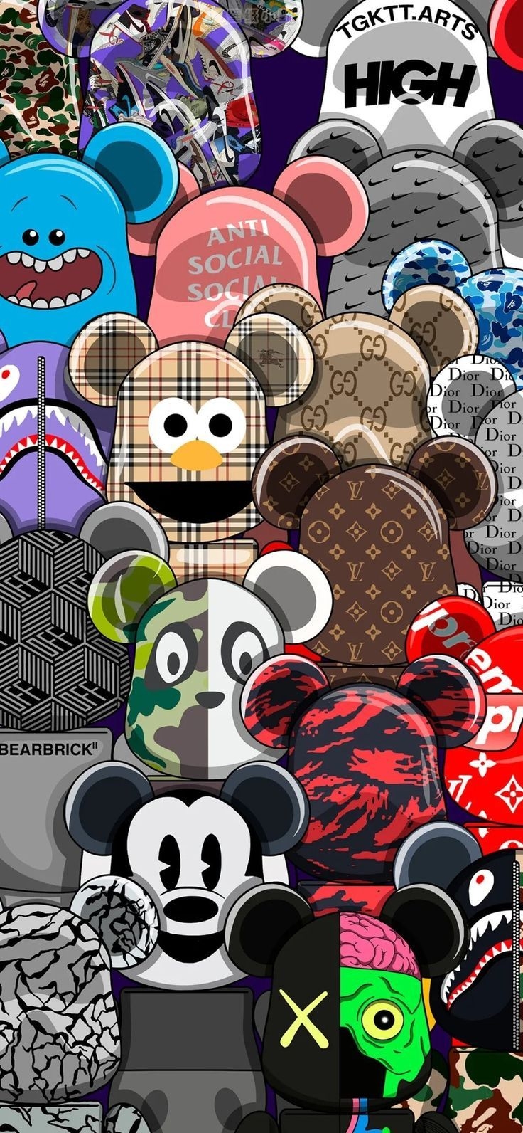 740x1600 iPhone Madness. Kaws wallpaper, Kaws iphone wallpaper, Wallpaper iphone cute, Phone