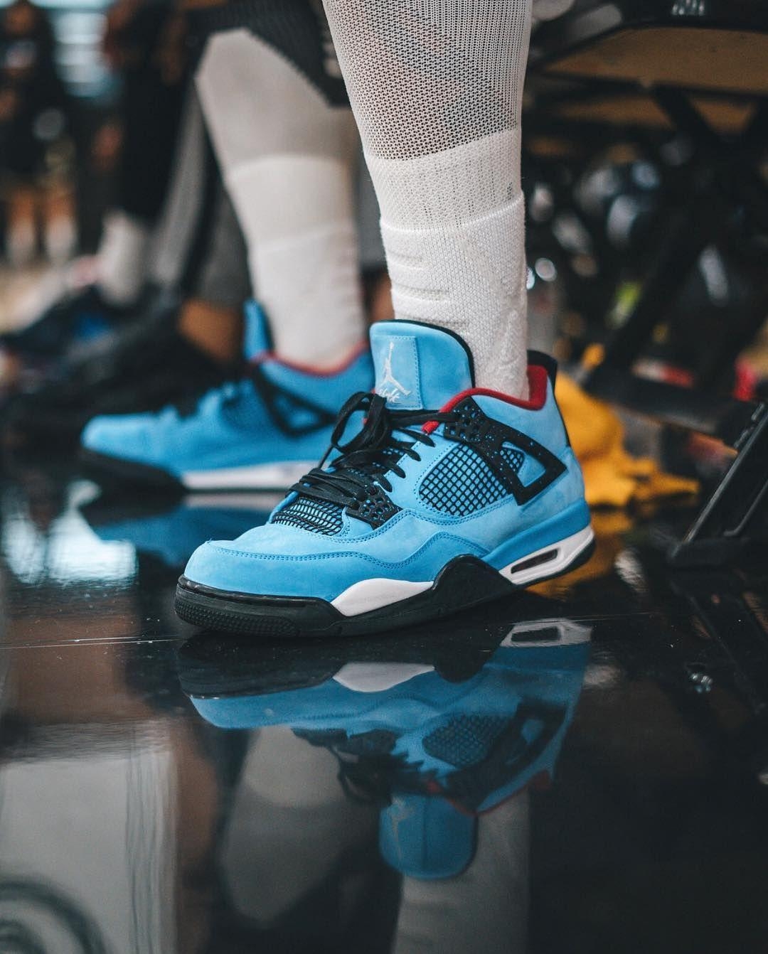 1080x1350 Travis Scott X Air Jordan 4 Cactus Jack Houston Oilers 308497 406, Phone