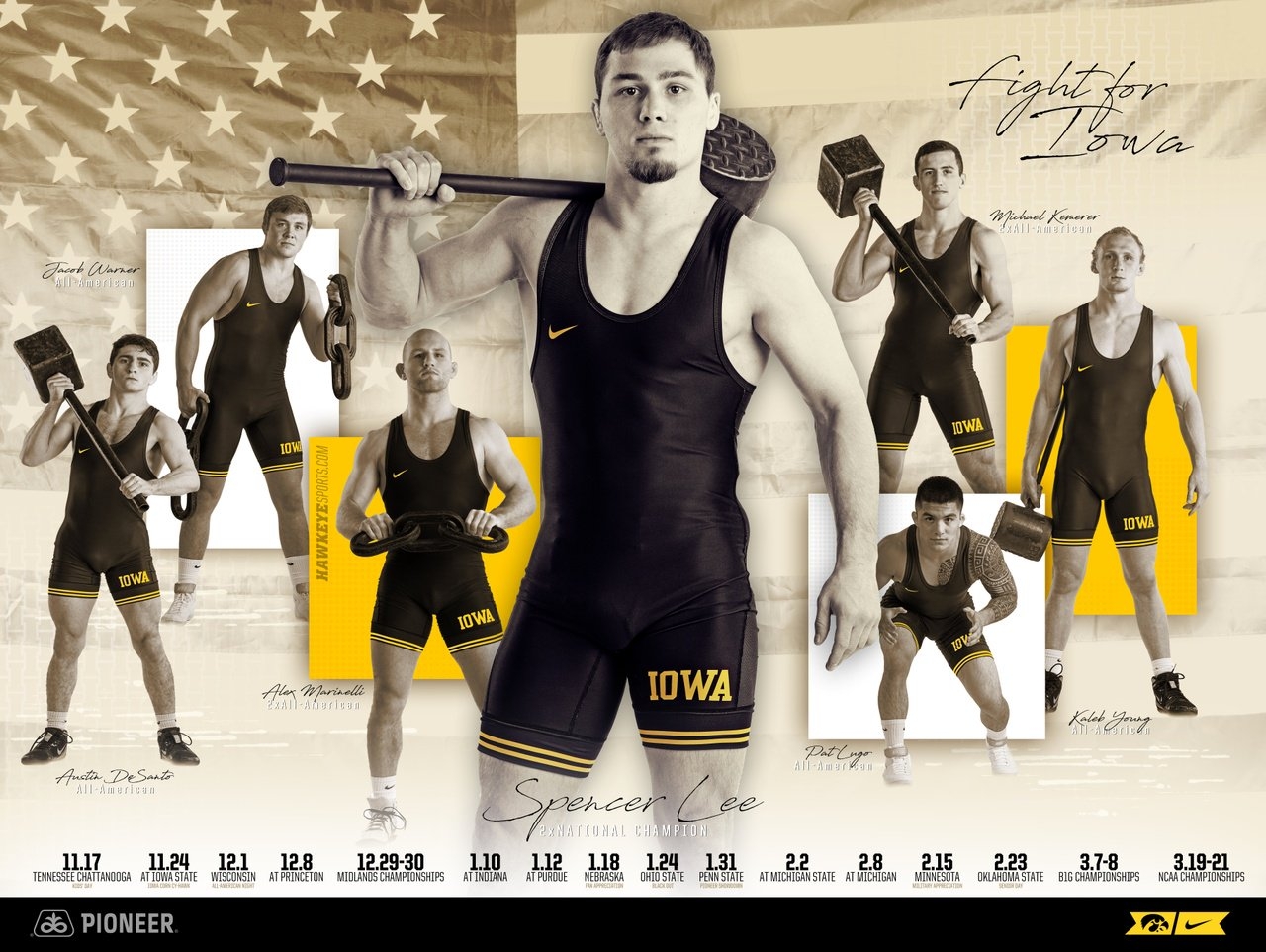 1280x970 Iowa Hawkeye Wrestling, Desktop